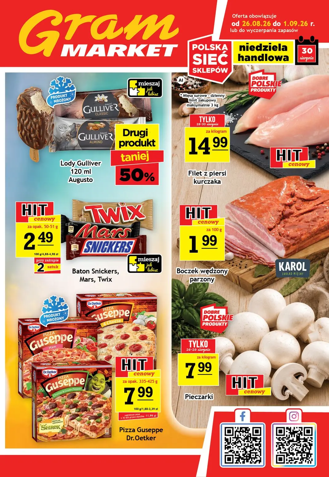 Gram Market Gazetka 26.08.2026 - 01.09.2026