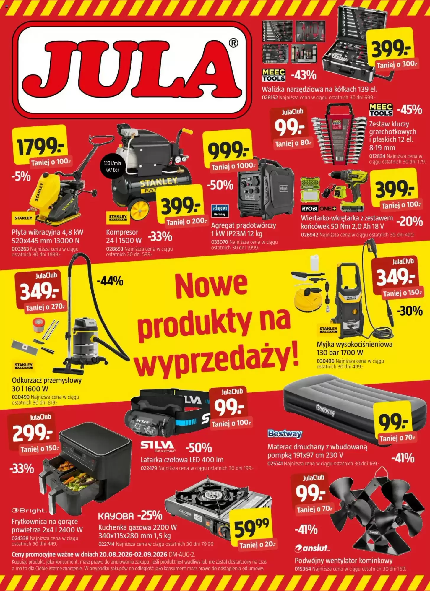 Jula Gazetka 20.08.2026 - 02.09.2026