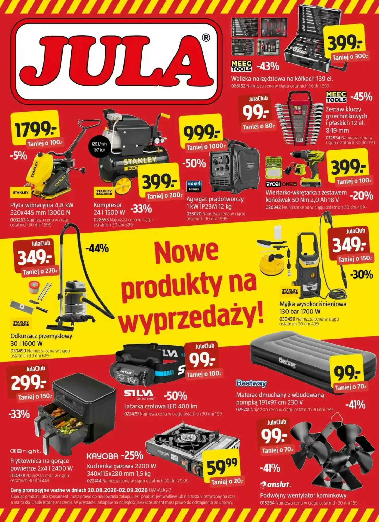 Jula Gazetka 20.08.2026 - 02.09.2026