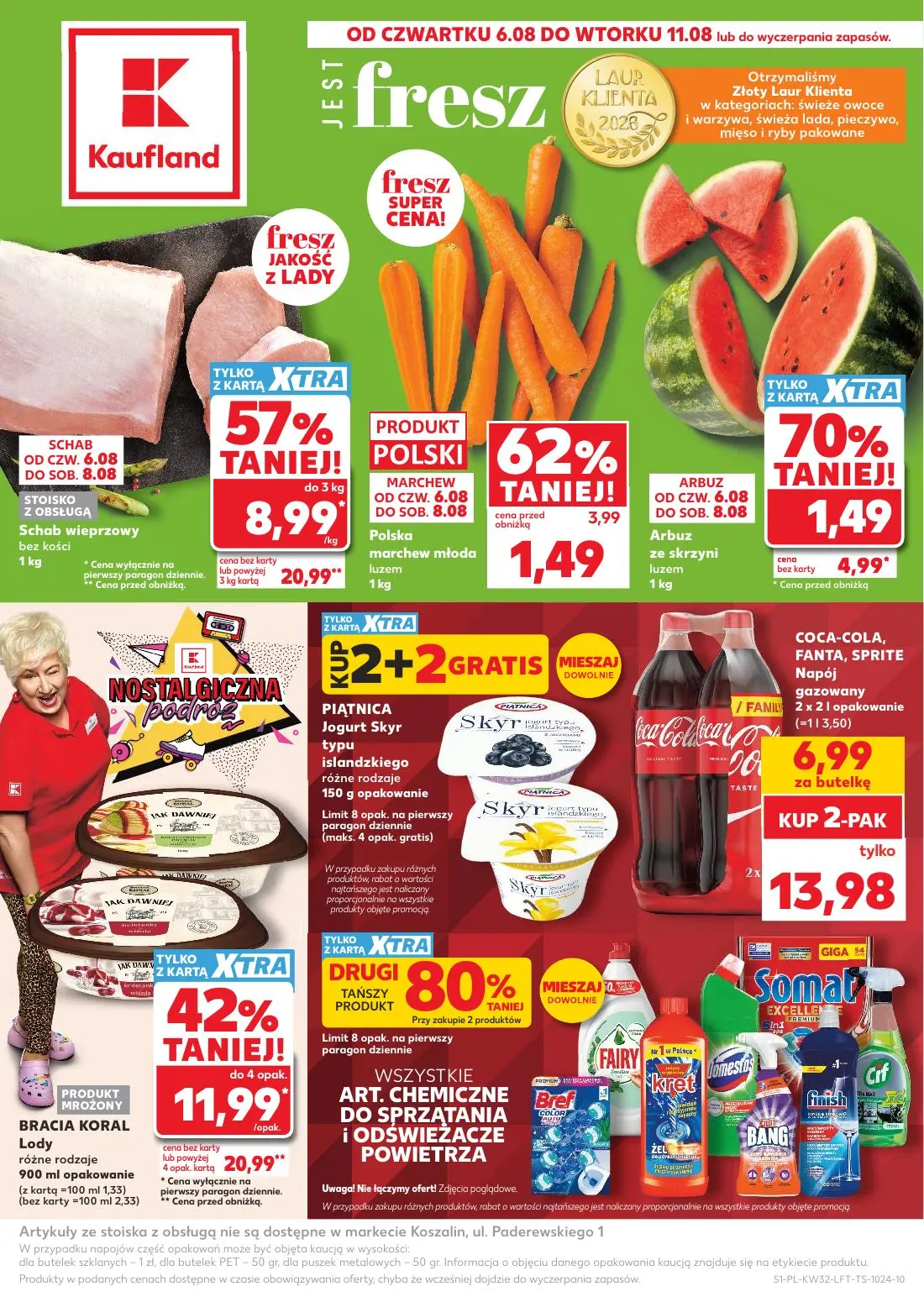 Kaufland Gazetka 06.08.2026 - 11.08.2026