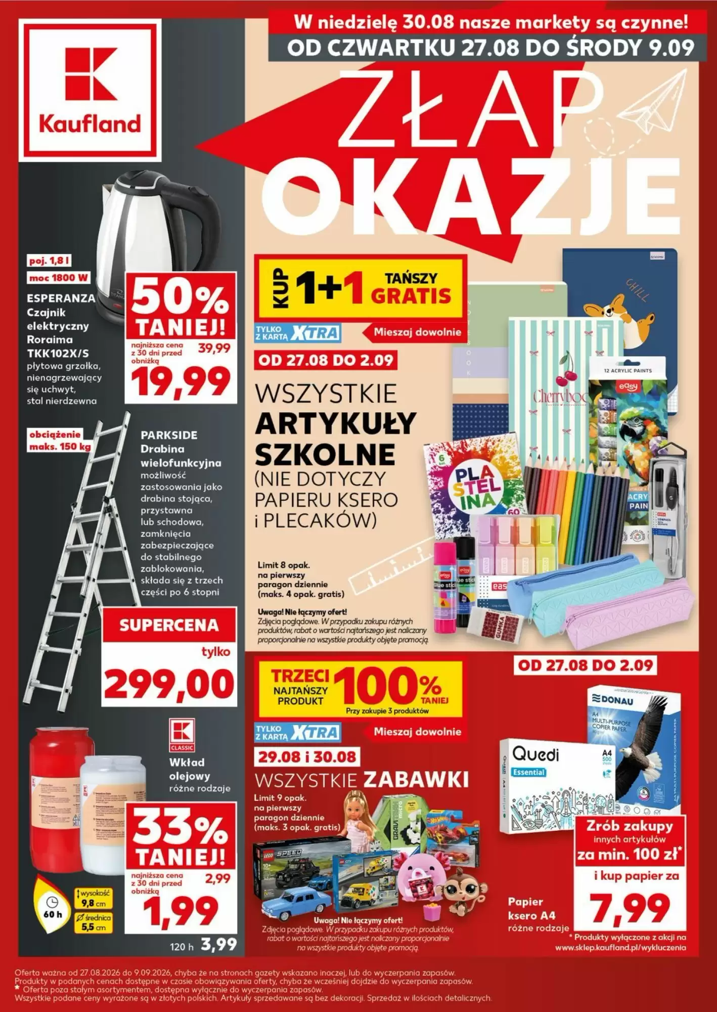 Kaufland Gazetka 27.08.2026 - 09.09.2026