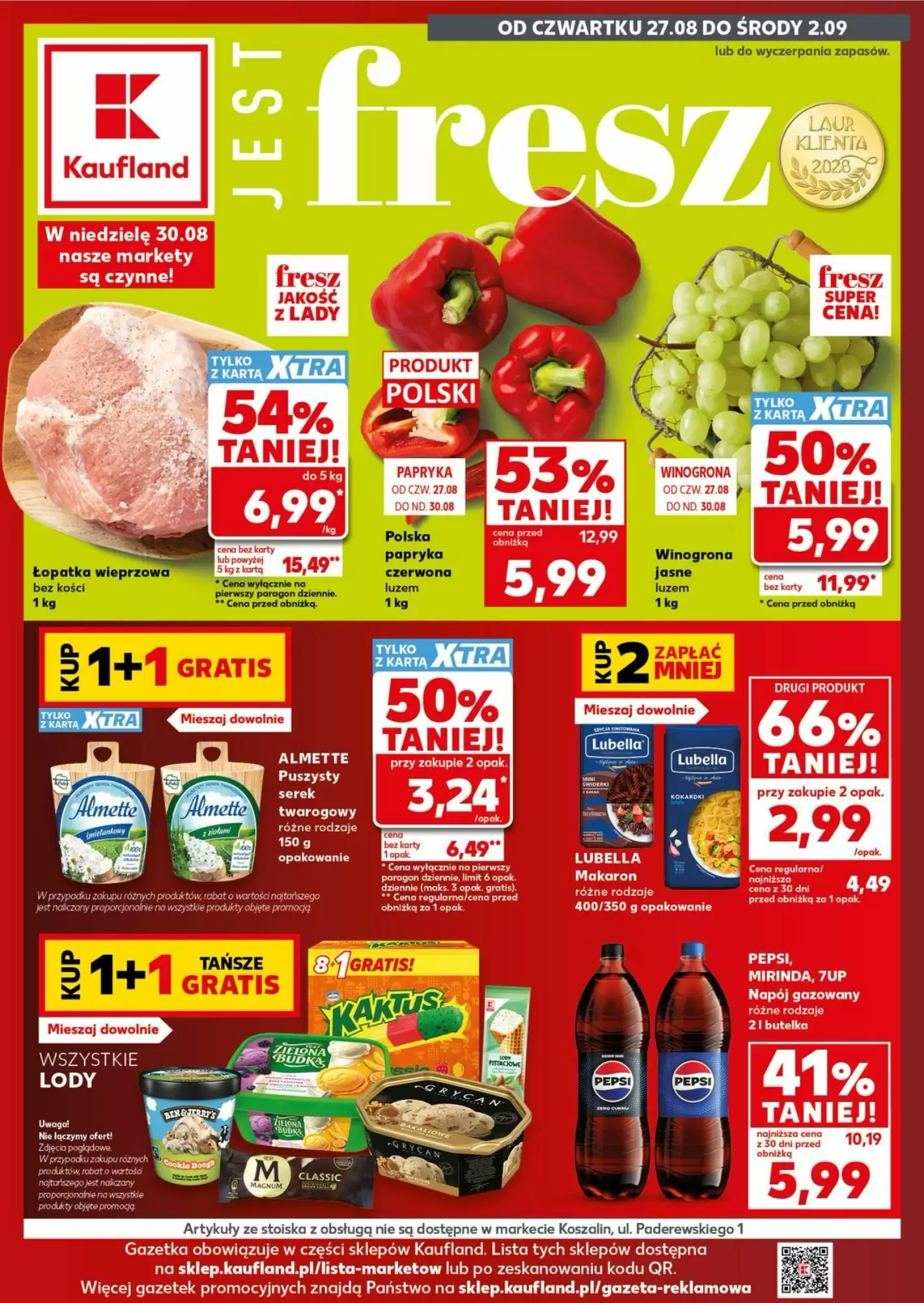 Kaufland Gazetka 27.08.2026 - 02.09.2026