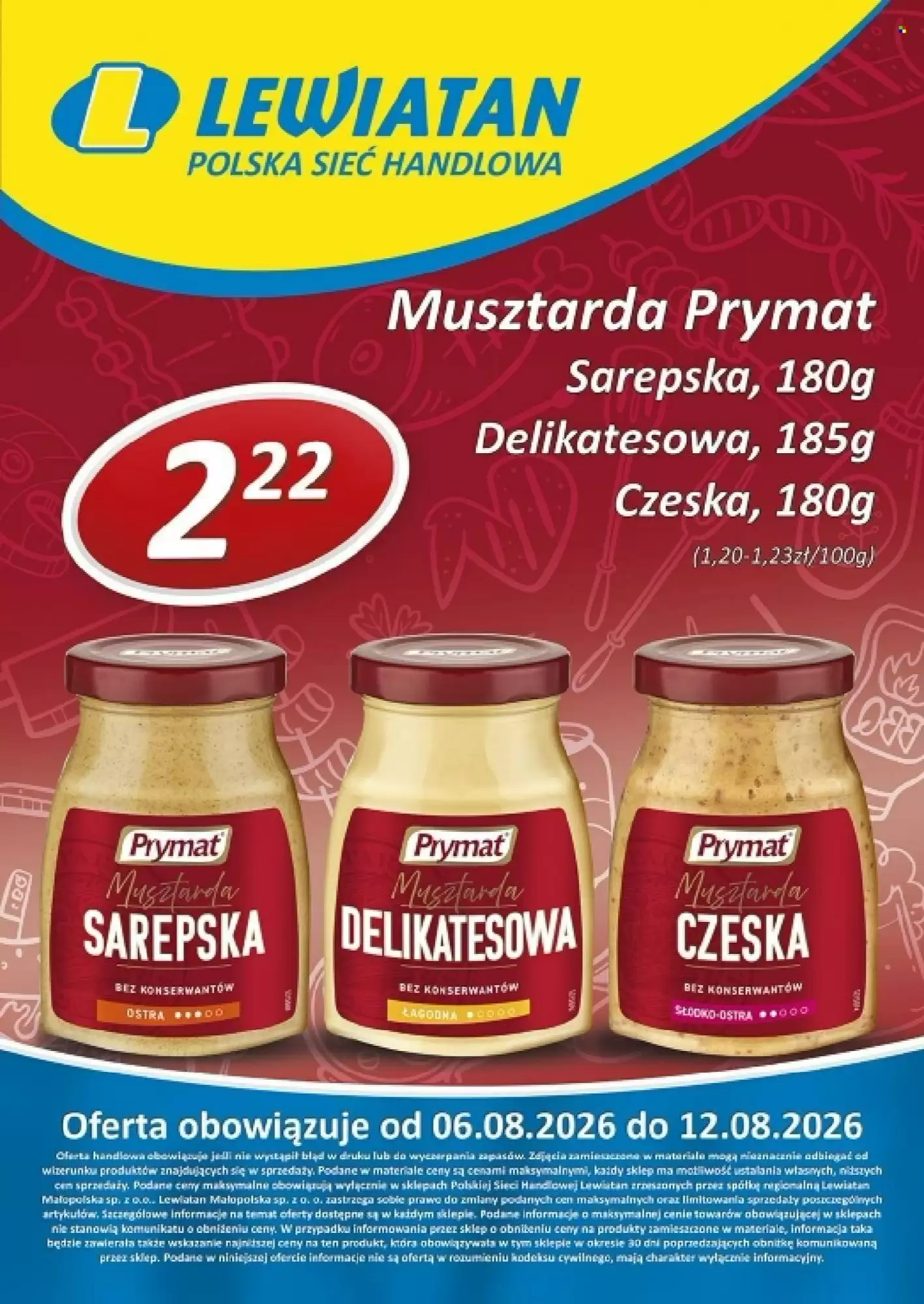 Lewiatan Gazetka 06.08.2026 - 12.08.2026