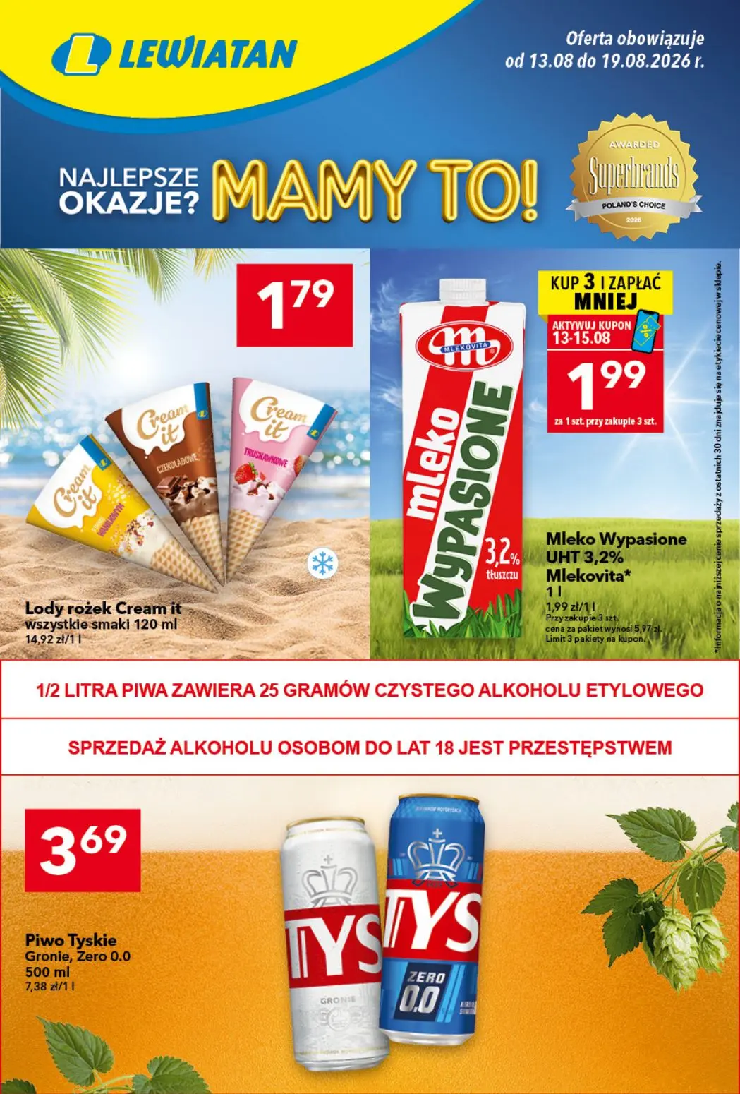 Lewiatan Gazetka 13.08.2026 - 19.08.2026