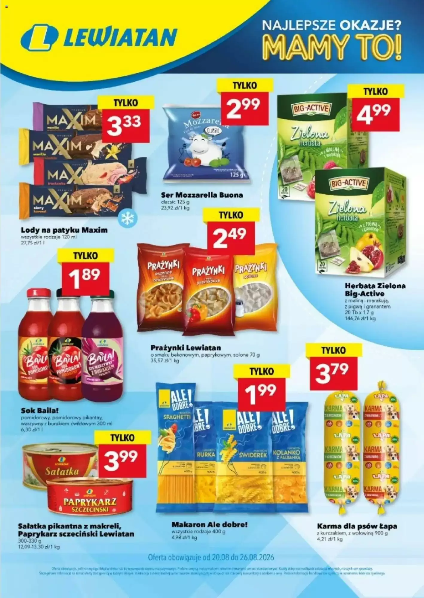 Lewiatan Gazetka 20.08.2026 - 26.08.2026