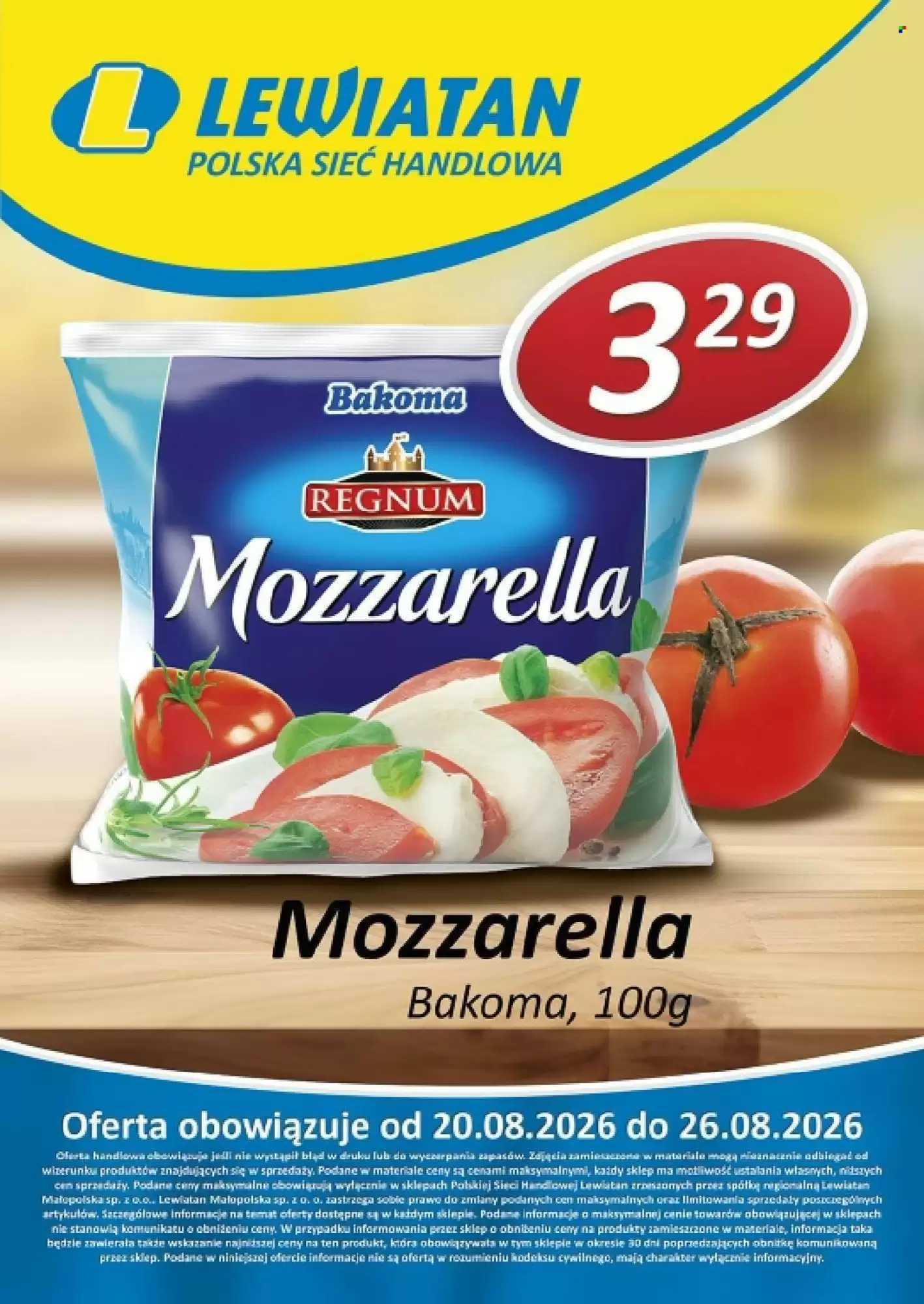 Lewiatan Gazetka 20.08.2026 - 26.08.2026
