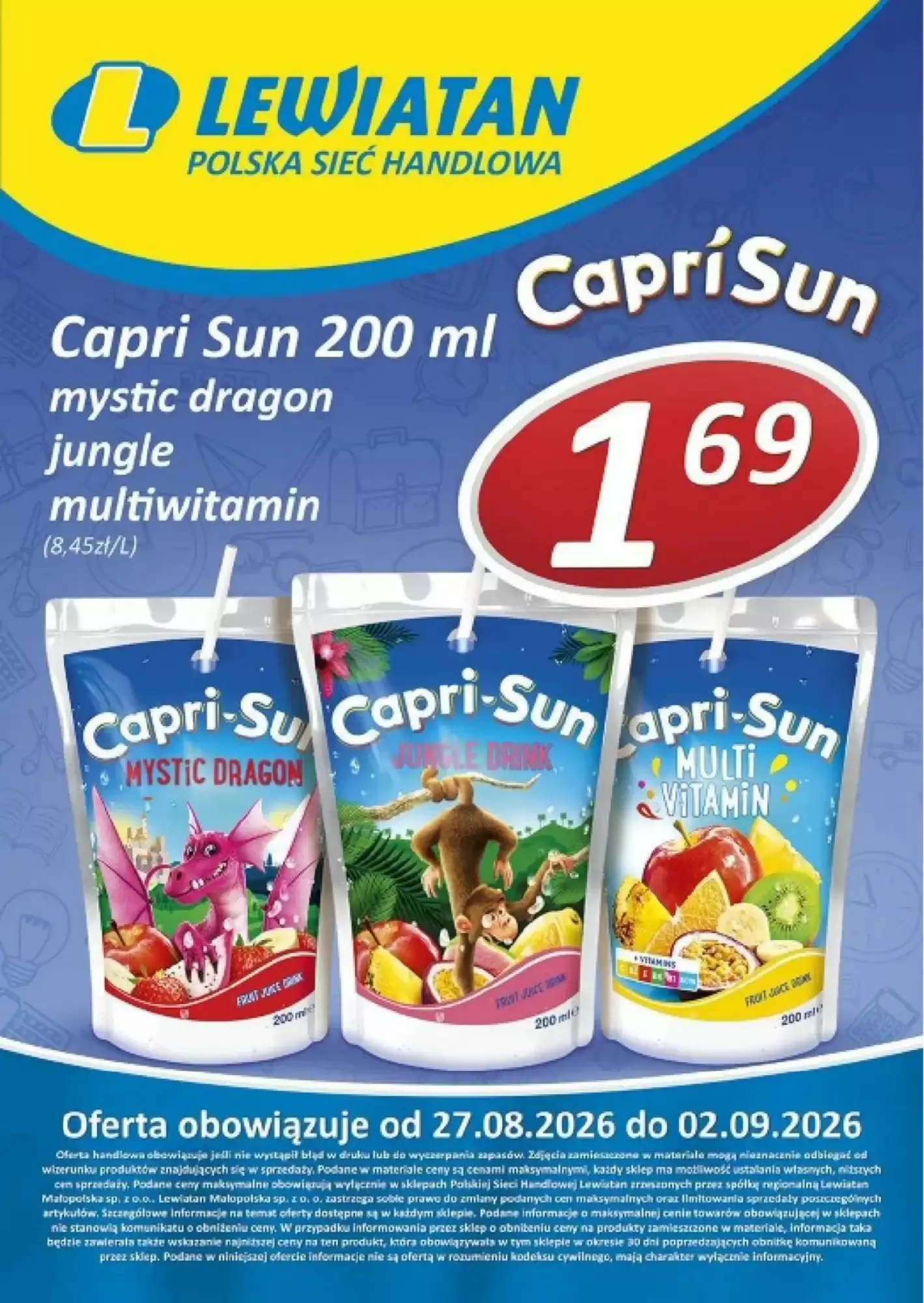 Lewiatan Gazetka 27.08.2026 - 02.09.2026