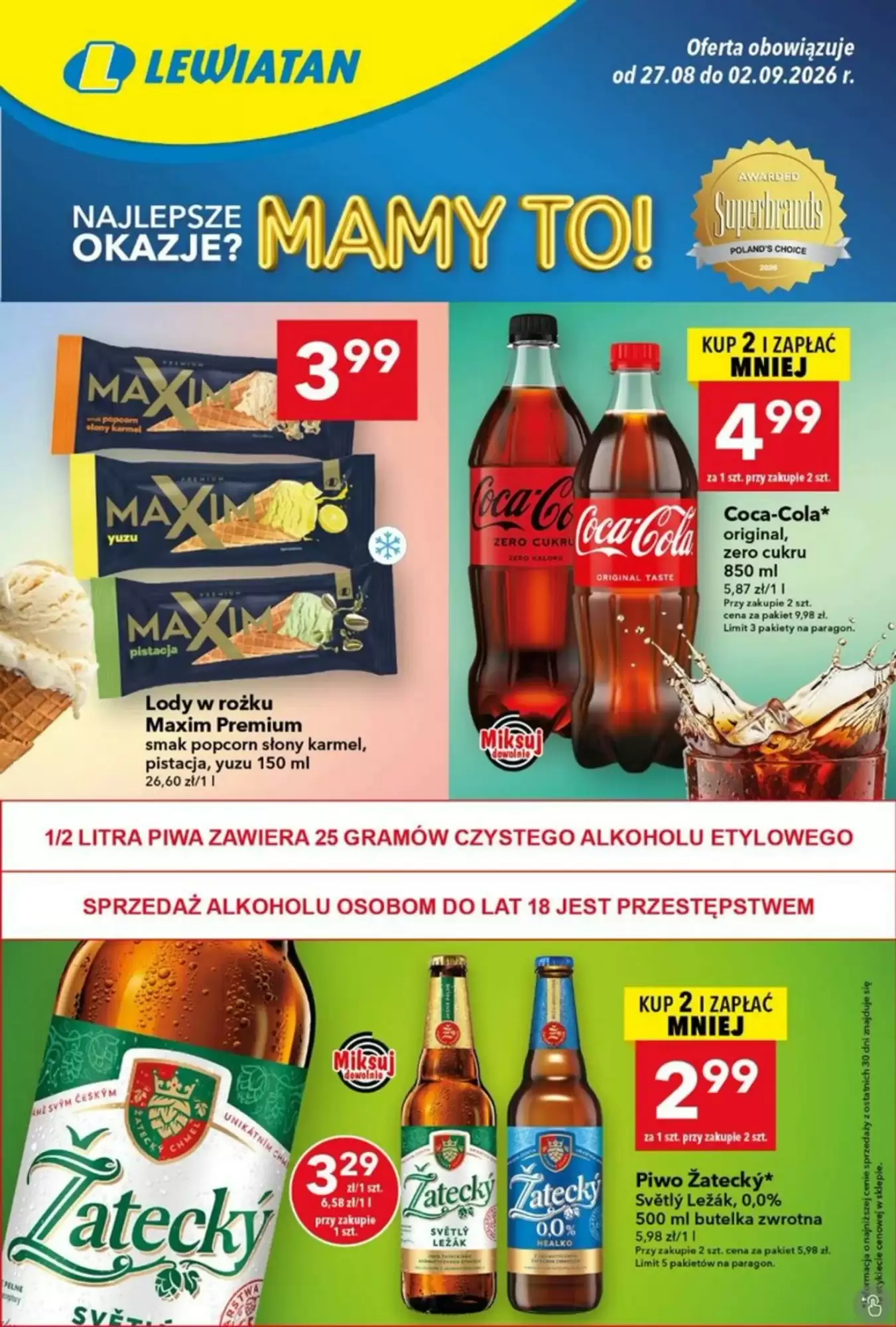 Lewiatan Gazetka 27.08.2026 - 02.09.2026