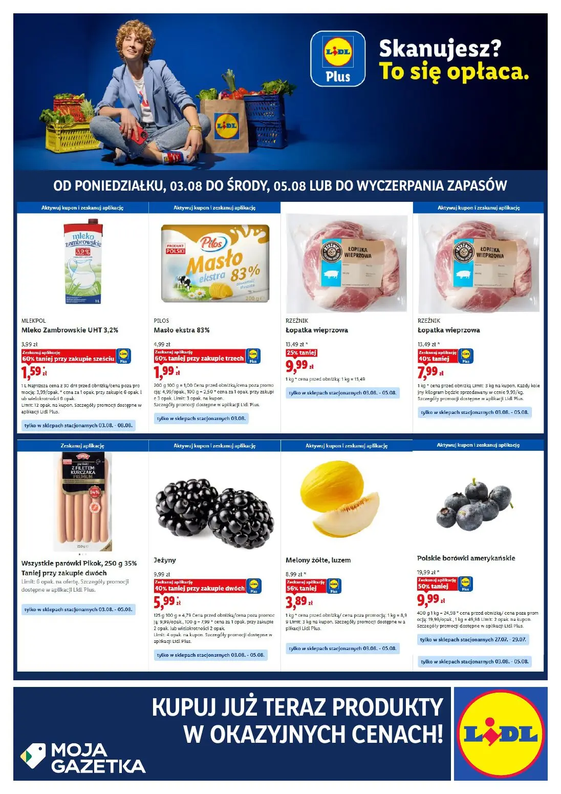 LIDL Gazetka 03.08.2026 - 05.08.2026