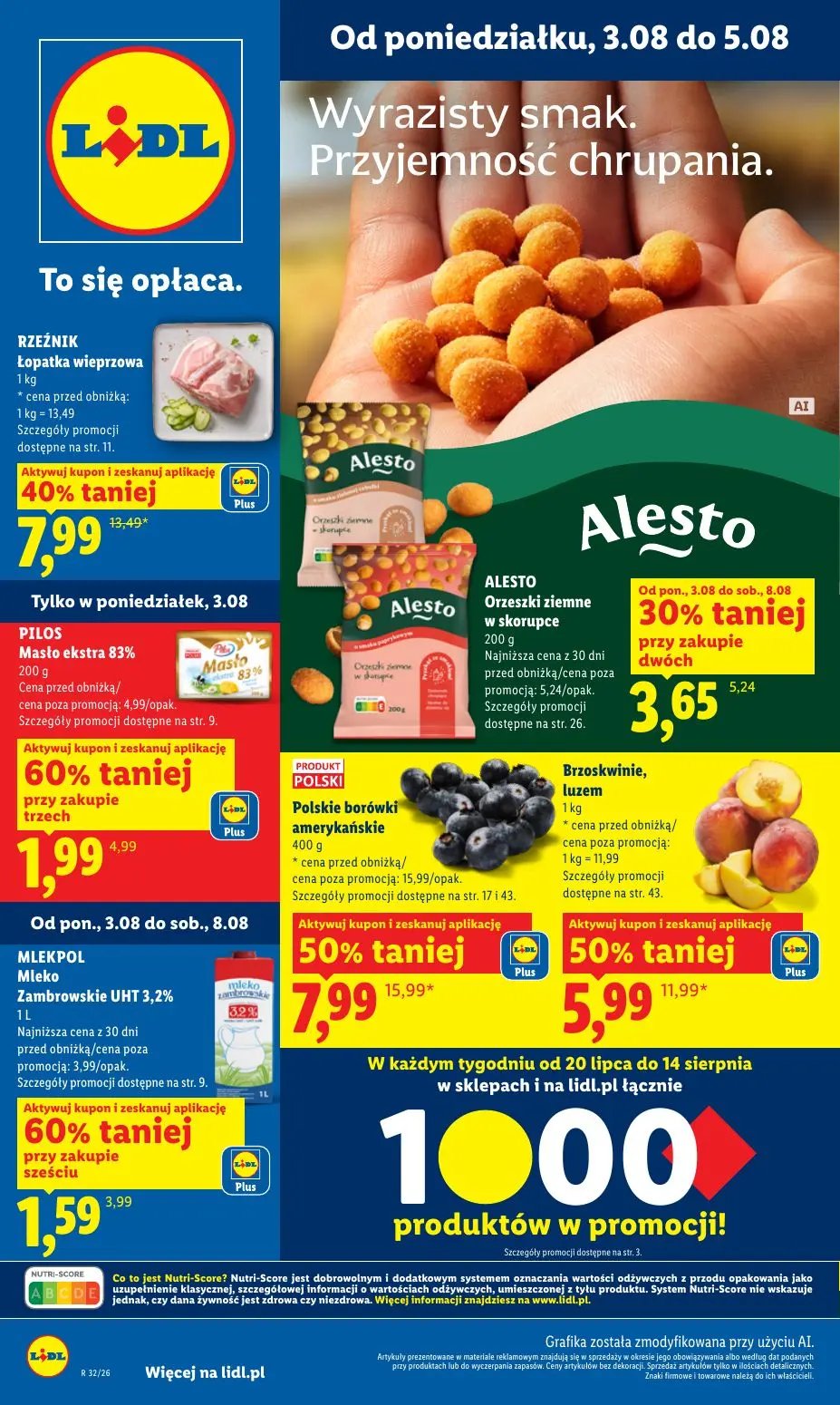 LIDL Gazetka 03.08.2026 - 05.08.2026