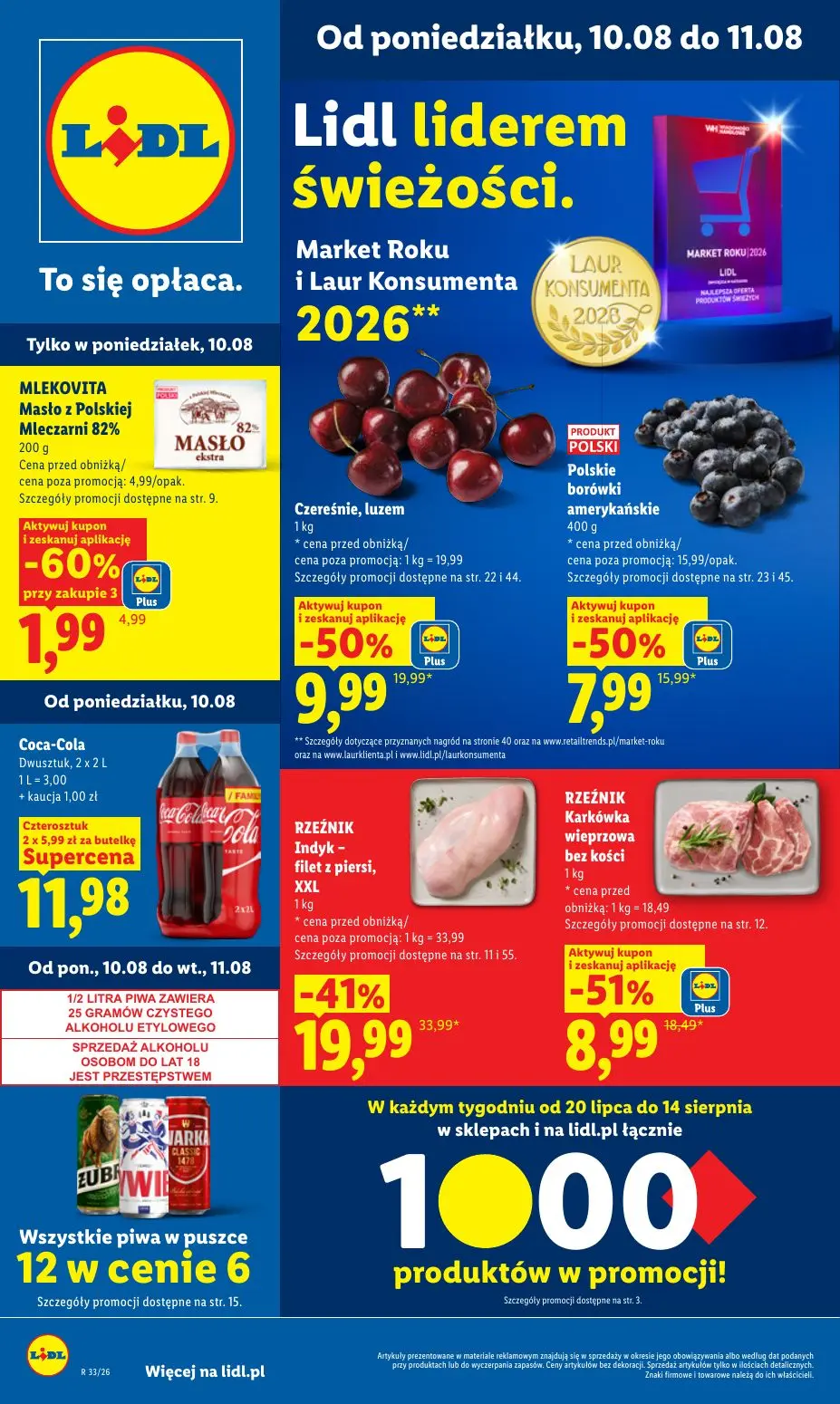 LIDL Gazetka 10.08.2026 - 11.08.2026
