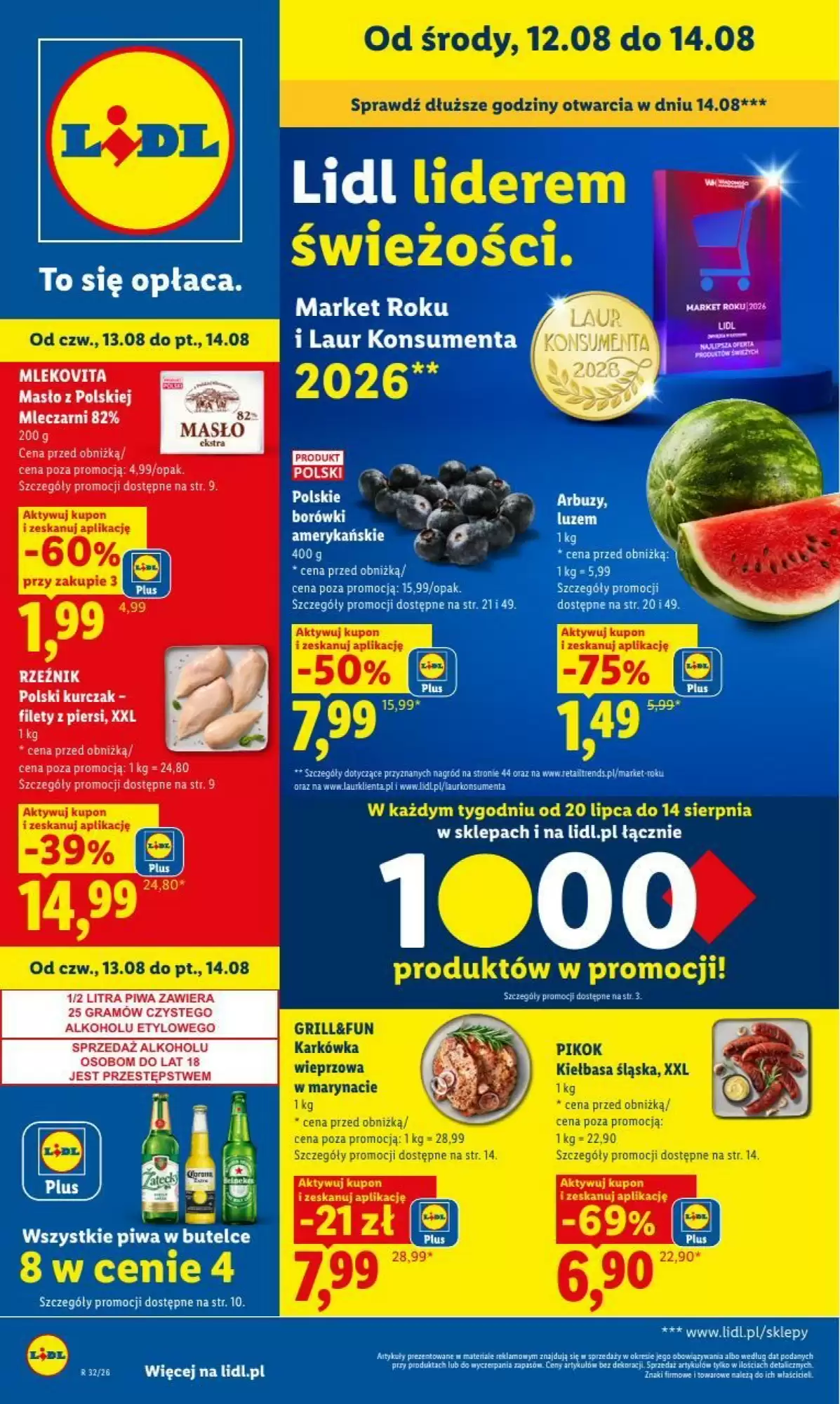 LIDL Gazetka 12.08.2026 - 14.08.2026