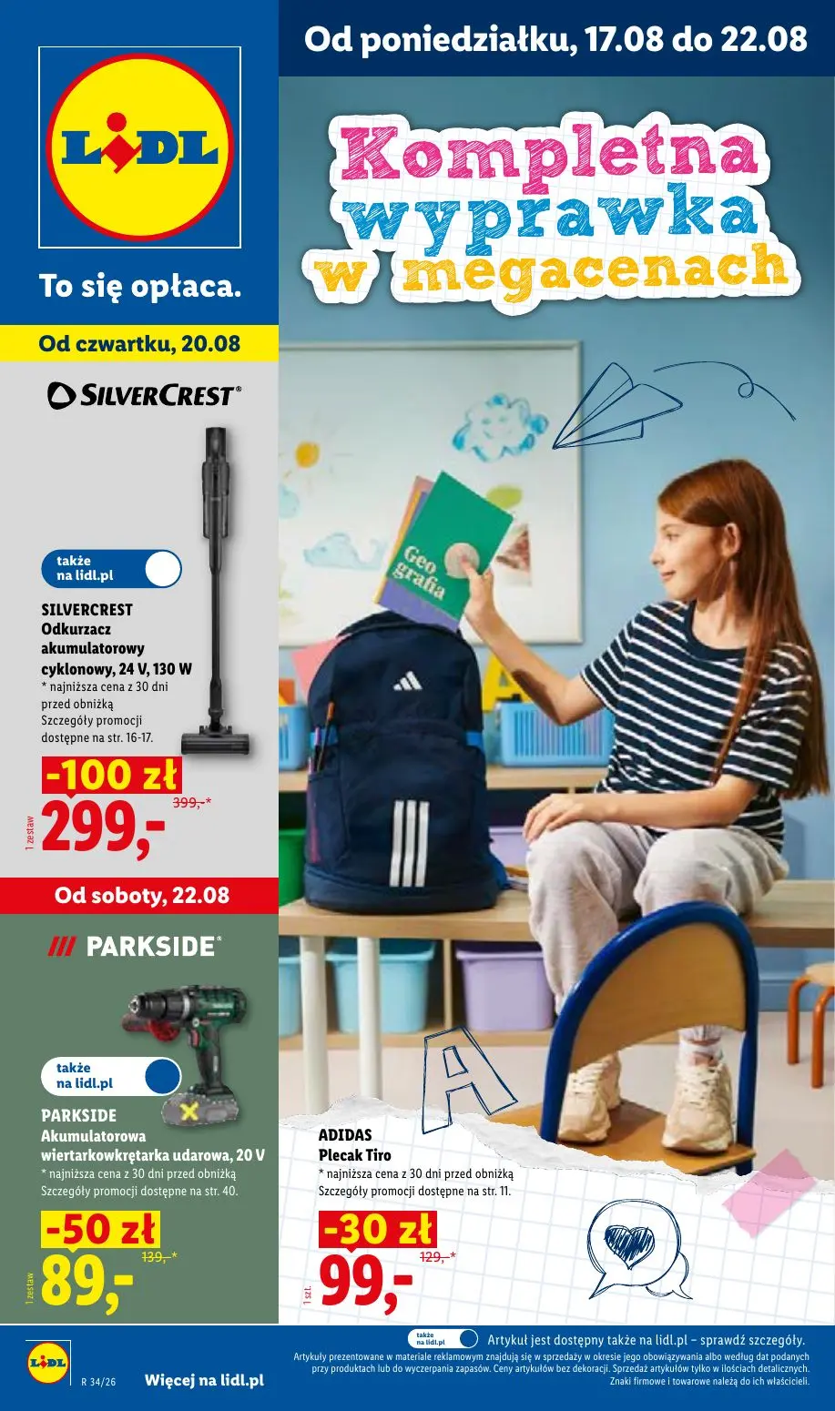 LIDL Gazetka 17.08.2026 - 22.08.2026