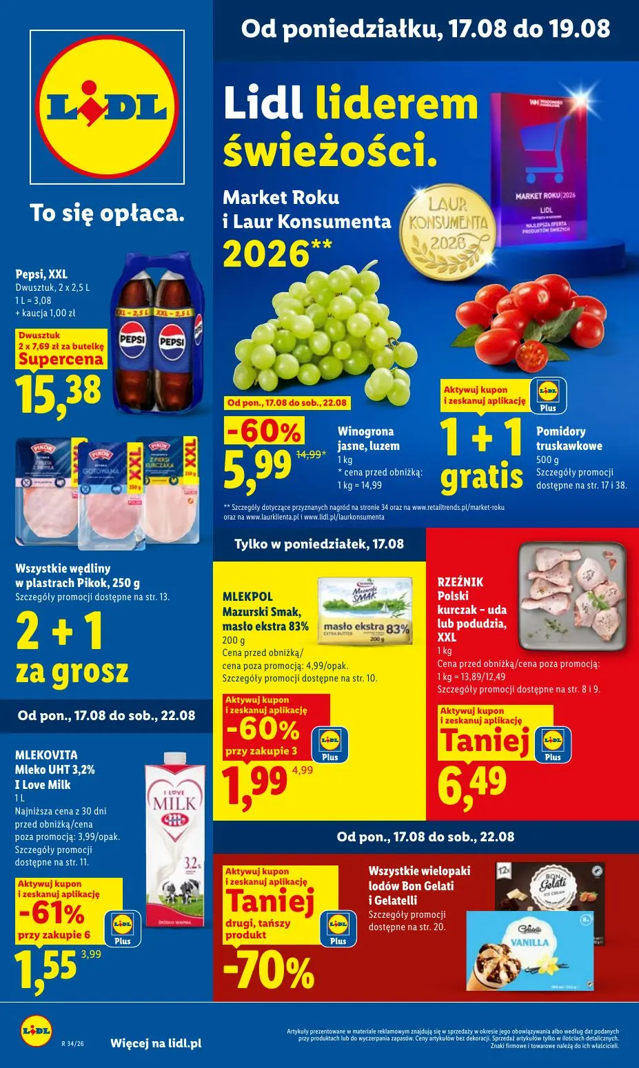 LIDL Gazetka 17.08.2026 - 19.08.2026