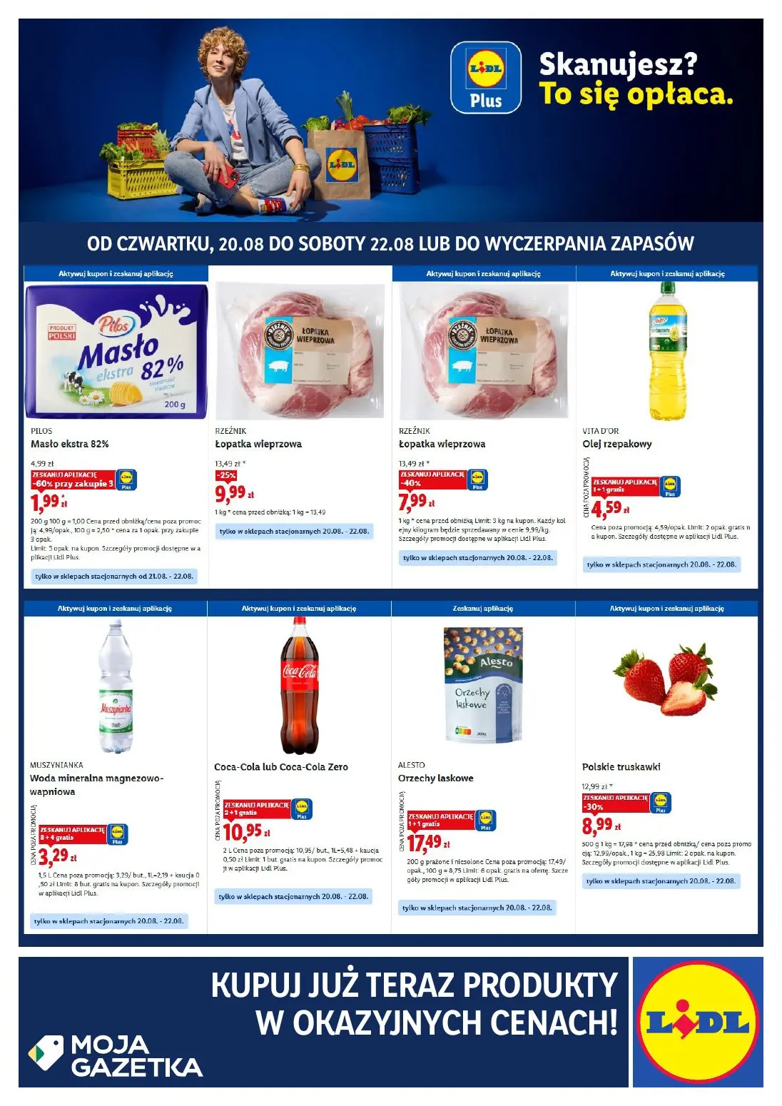 LIDL Gazetka 20.08.2026 - 22.08.2026