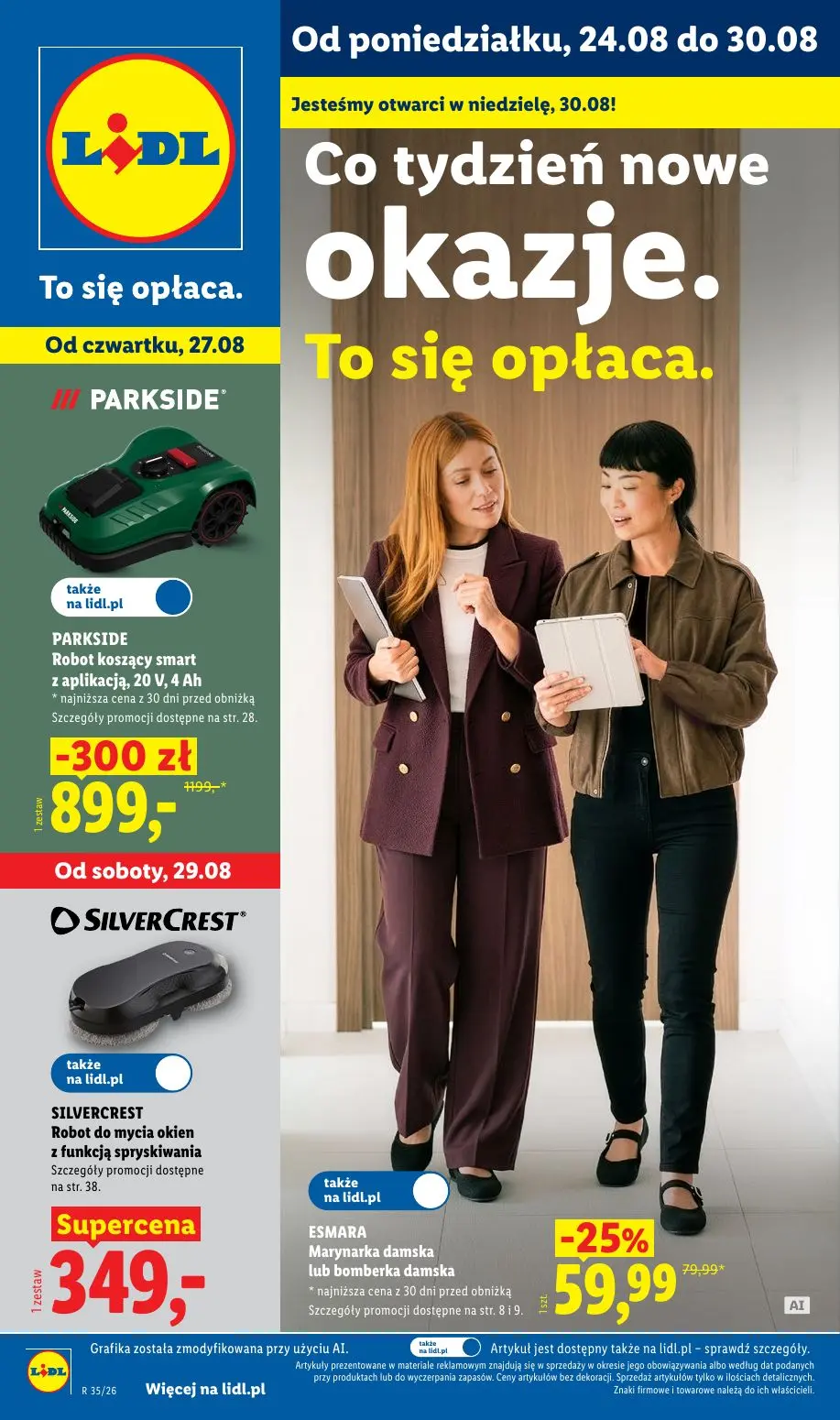 LIDL Gazetka 24.08.2026 - 29.08.2026