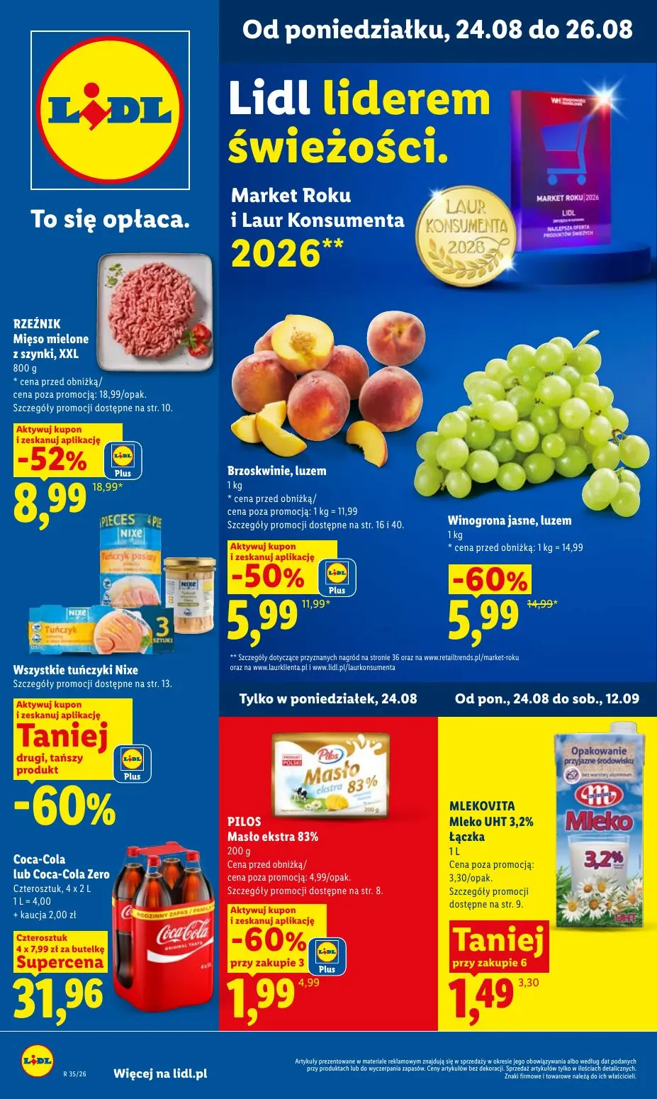 LIDL Gazetka 24.08.2026 - 26.08.2026
