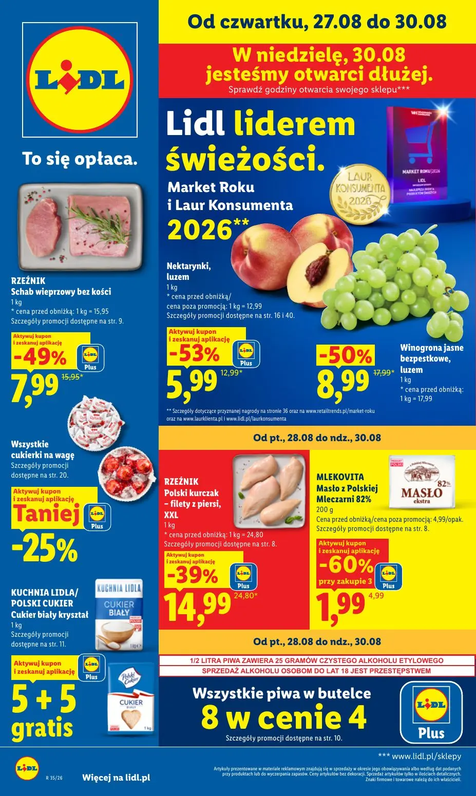 LIDL Gazetka 27.08.2026 - 30.08.2026