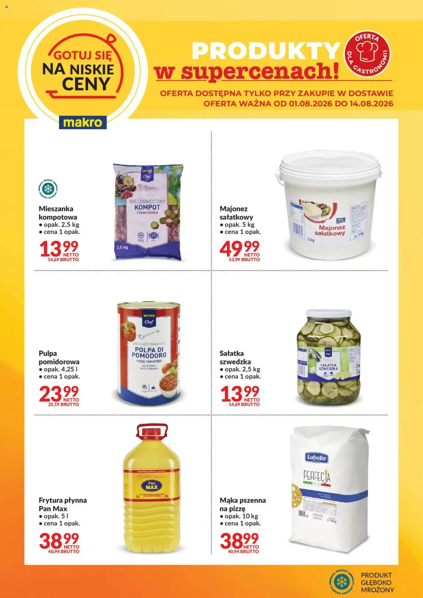 Makro Gazetka 01.08.2026 - 14.08.2026