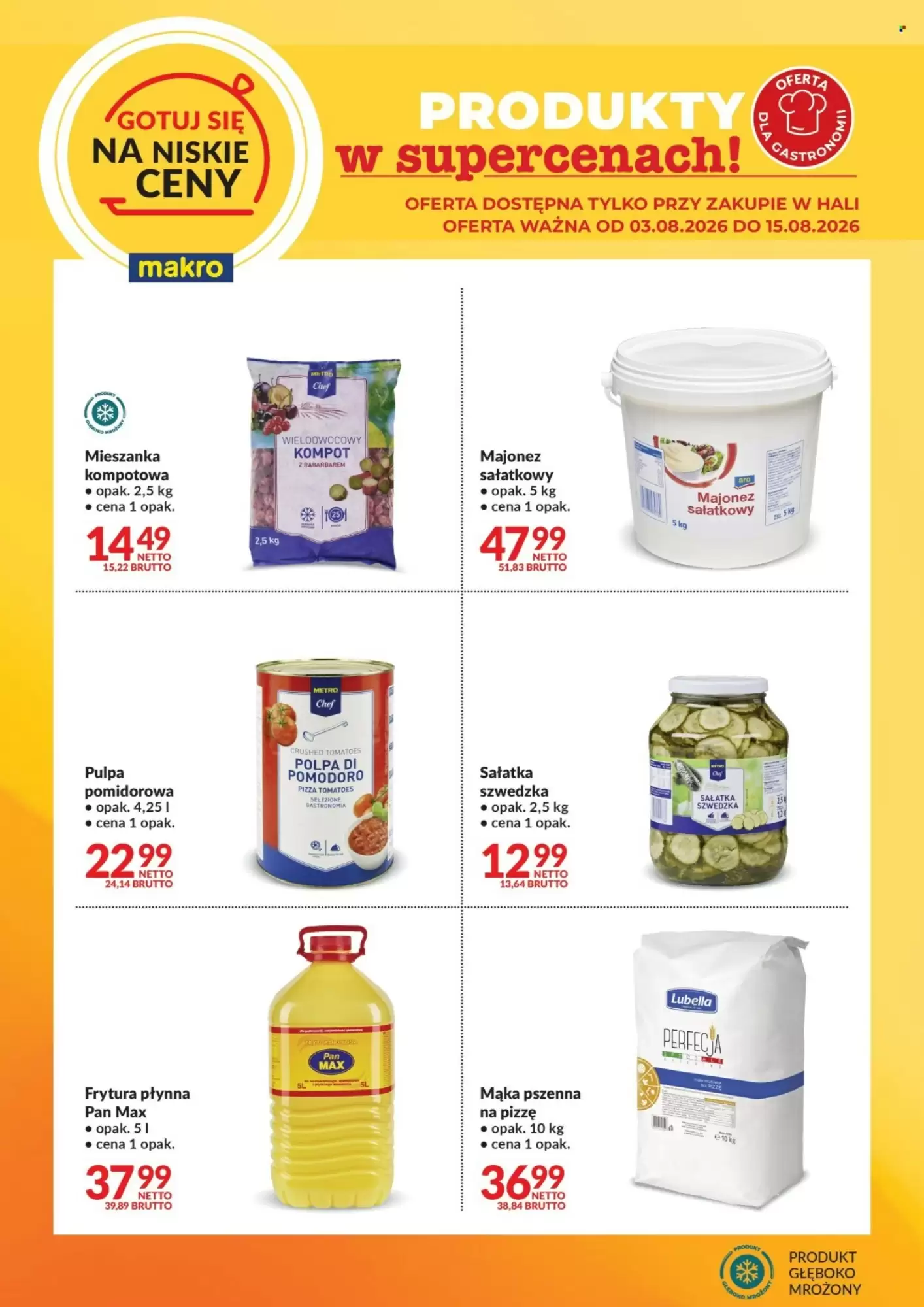Makro Gazetka 03.08.2026 - 15.08.2026