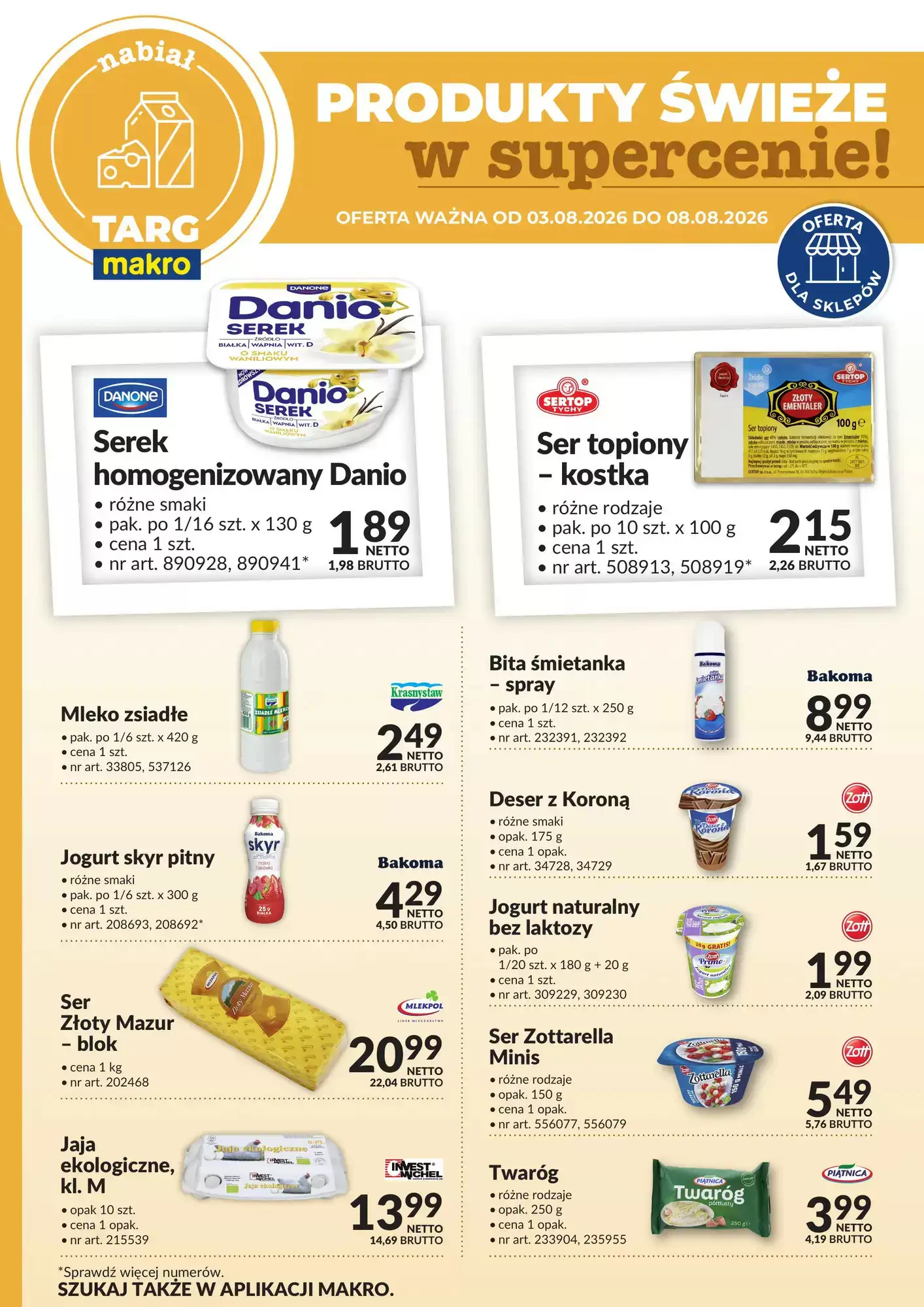 Makro Gazetka 03.08.2026 - 08.08.2026