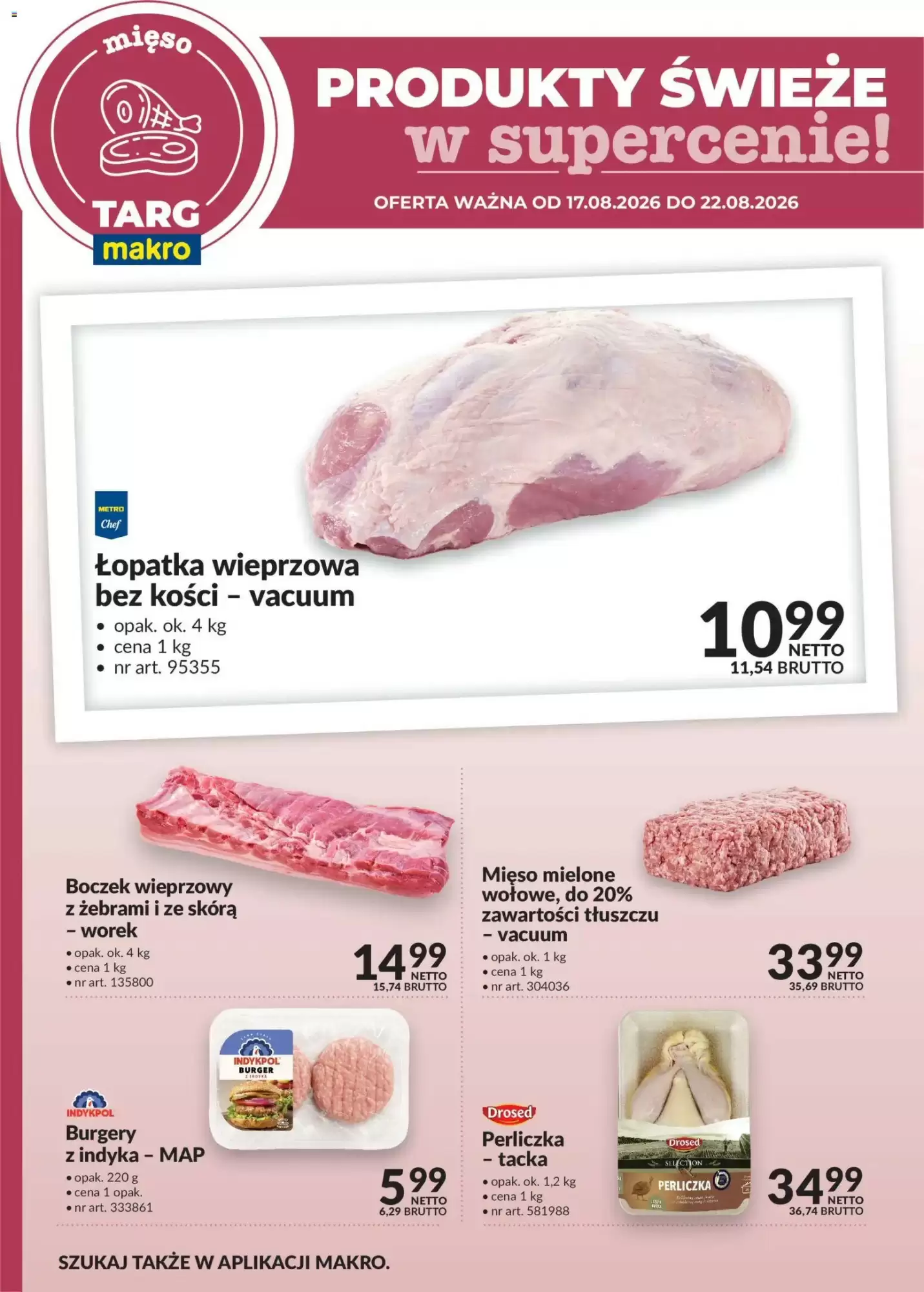 Makro Gazetka 17.08.2026 - 22.08.2026