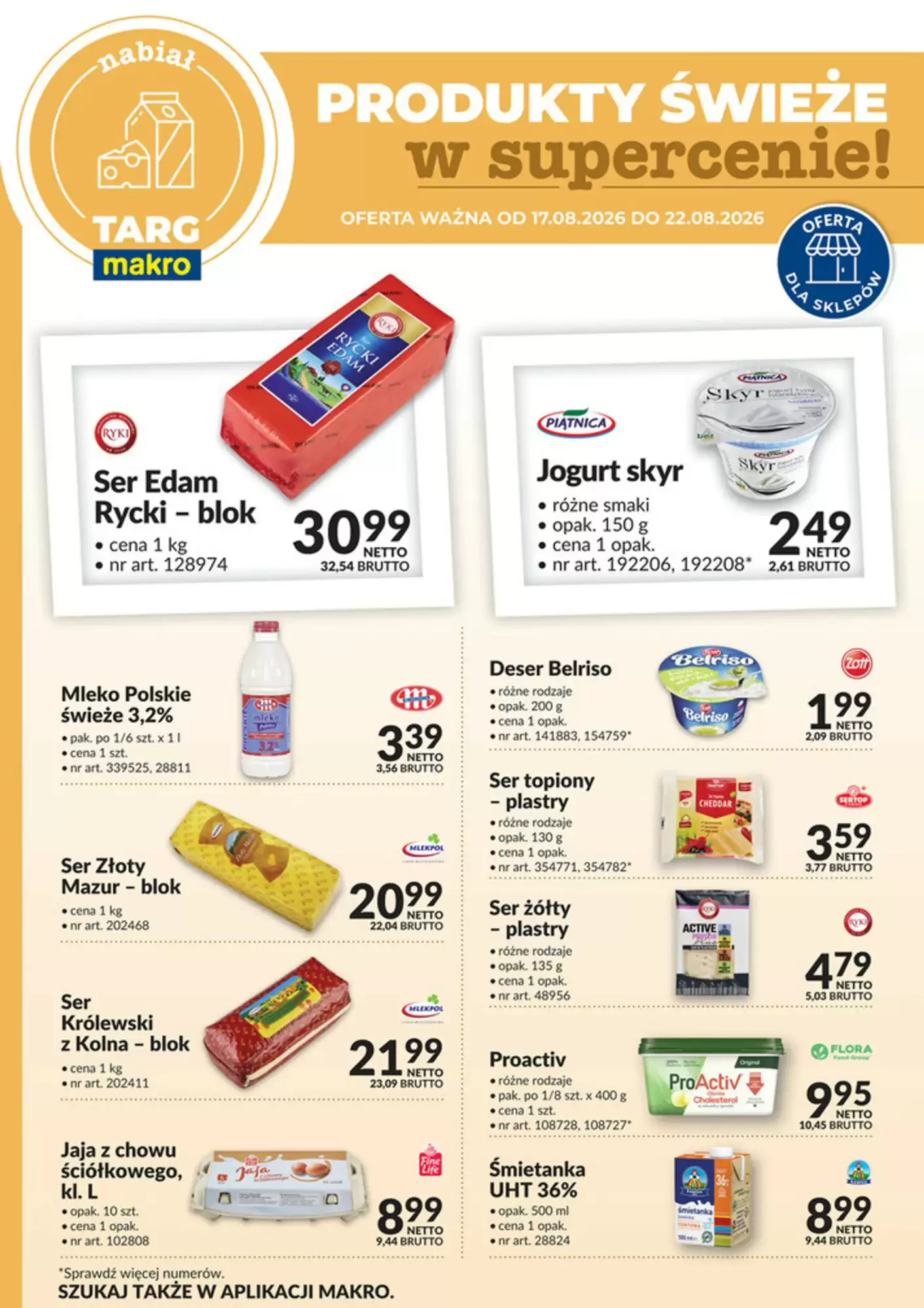 Makro Gazetka 17.08.2026 - 22.08.2026