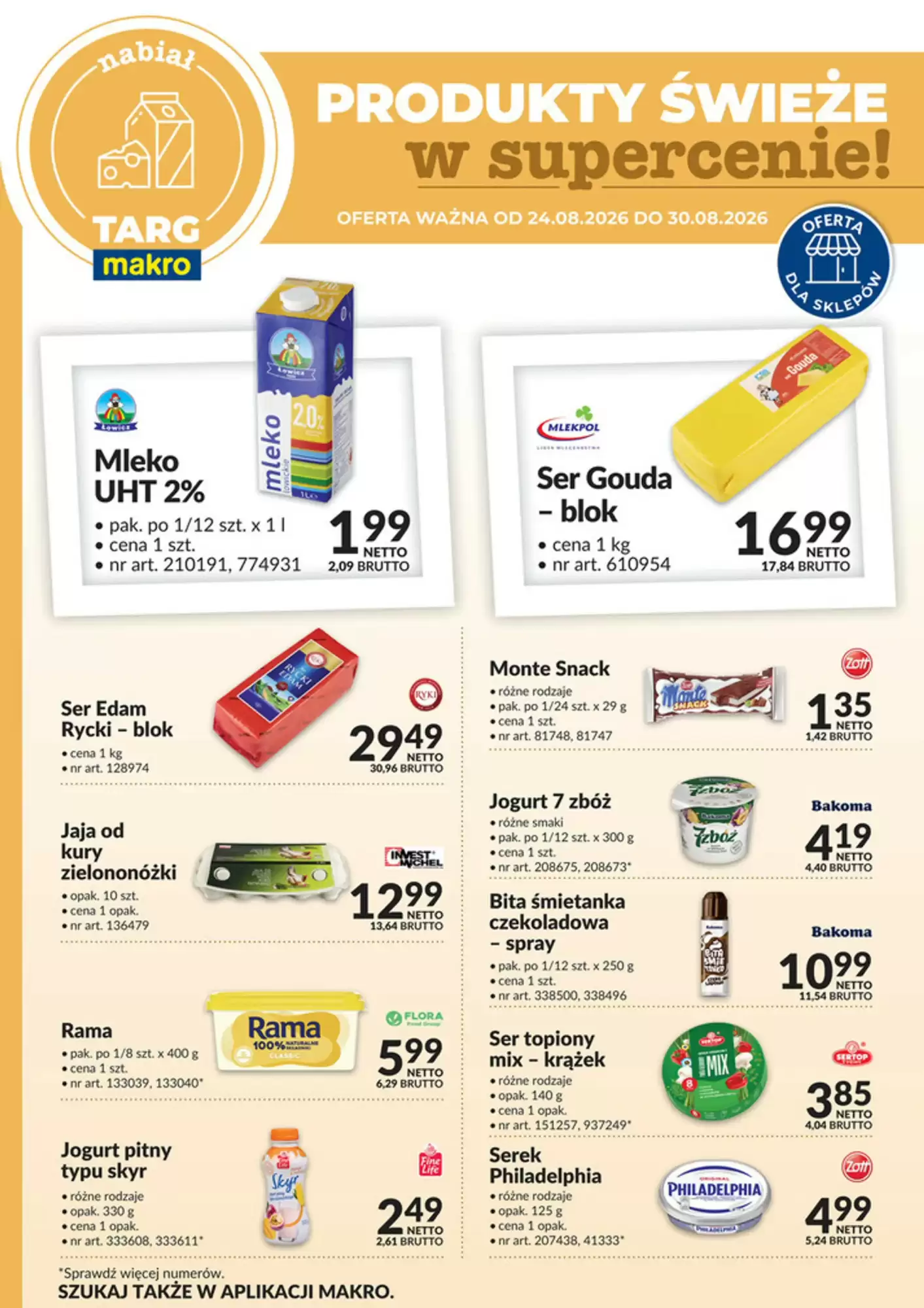 Makro Gazetka 24.08.2026 - 30.08.2026