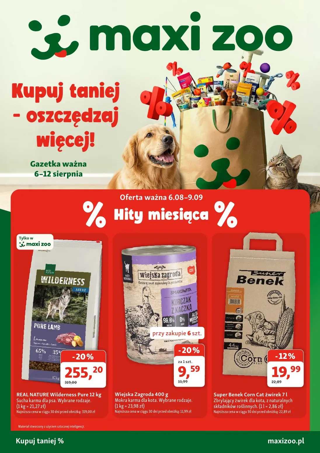 Maxi Zoo Gazetka 06.08.2026 - 12.08.2026
