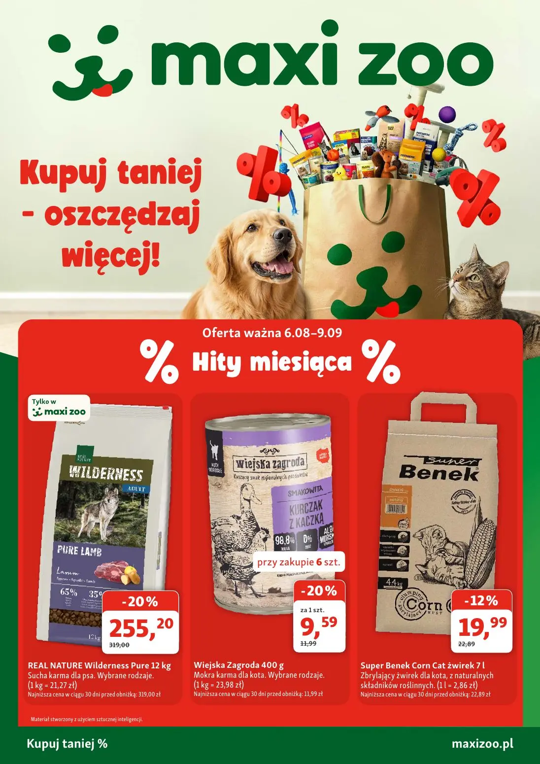 Maxi Zoo Gazetka 06.08.2026 - 09.09.2026