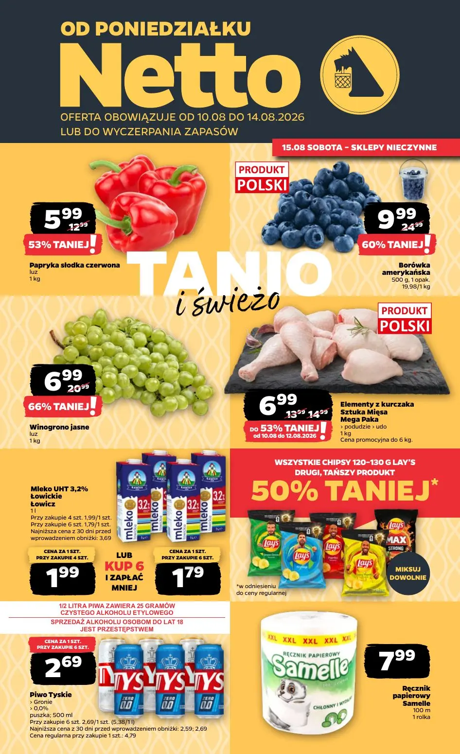 NETTO Gazetka 10.08.2026 - 14.08.2026