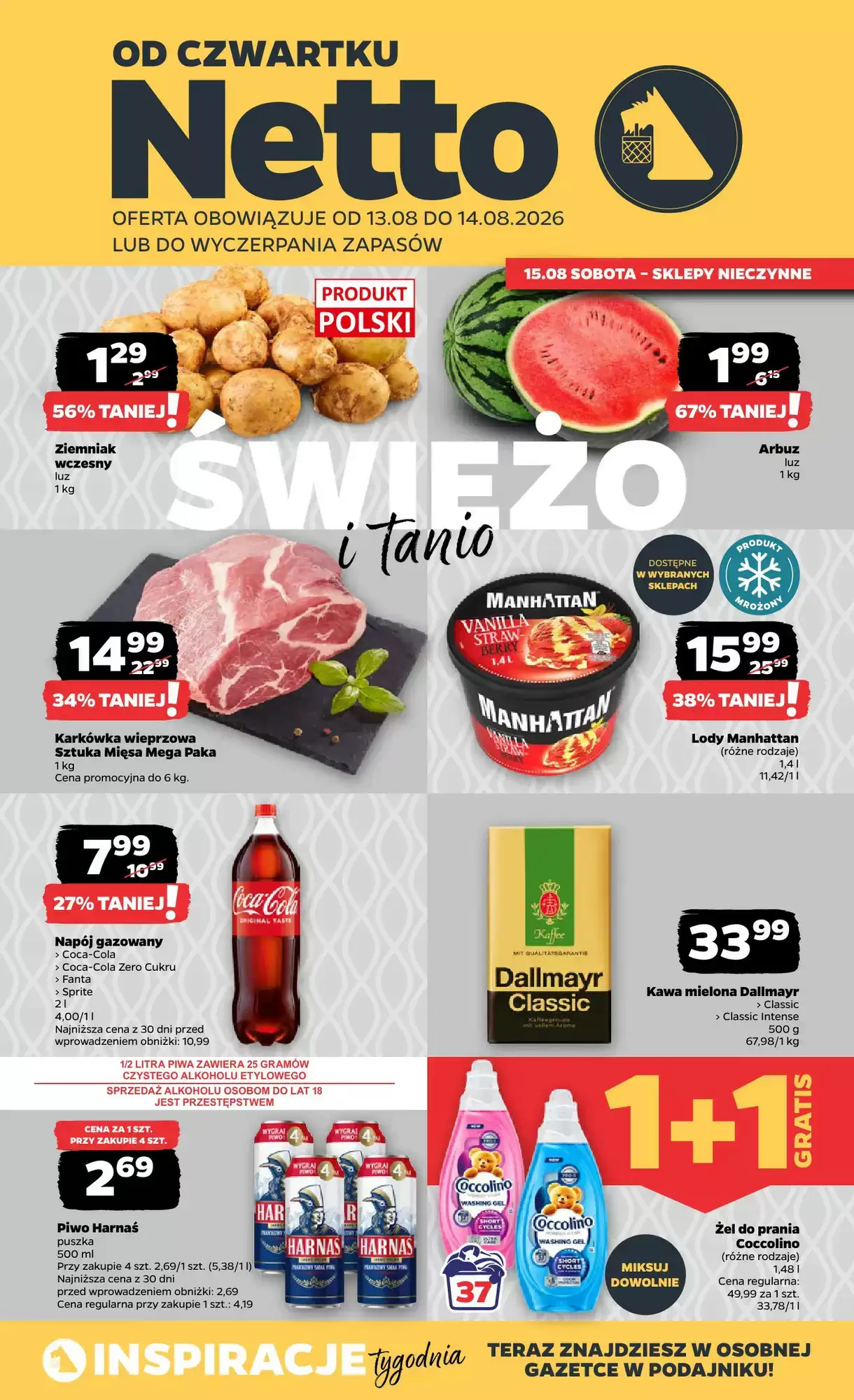 NETTO Gazetka 13.08.2026 - 14.08.2026