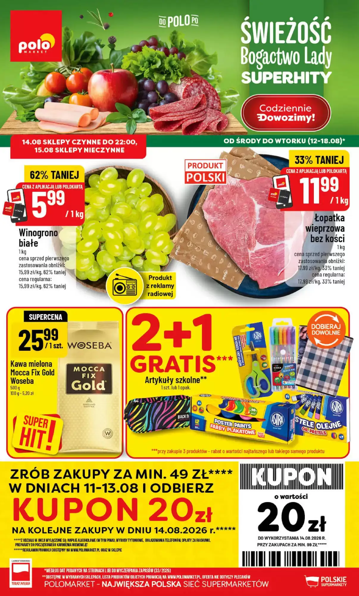 Polomarket Gazetka 12.08.2026 - 18.08.2026