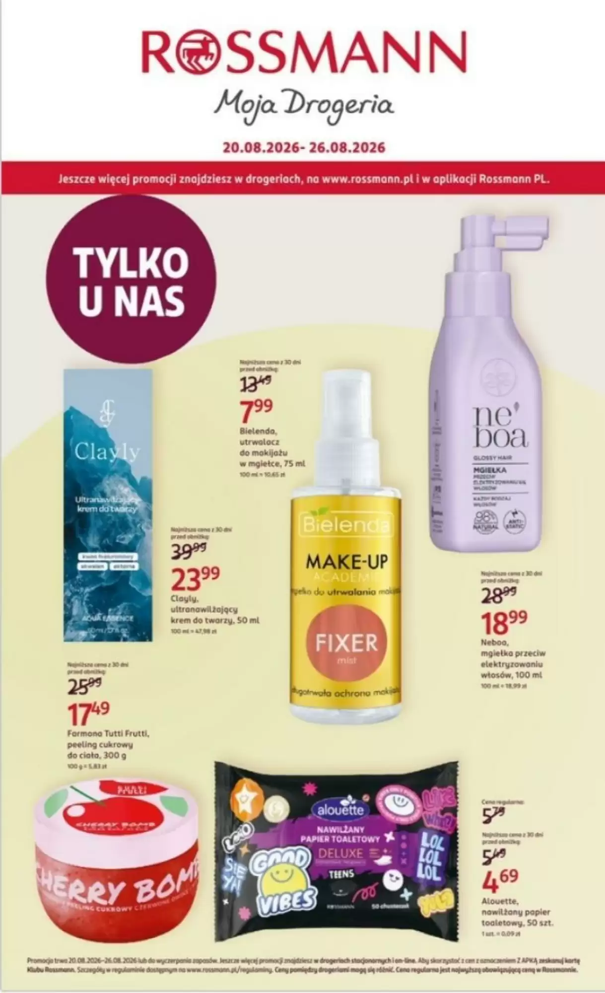ROSSMANN Gazetka 20.08.2026 - 26.08.2026