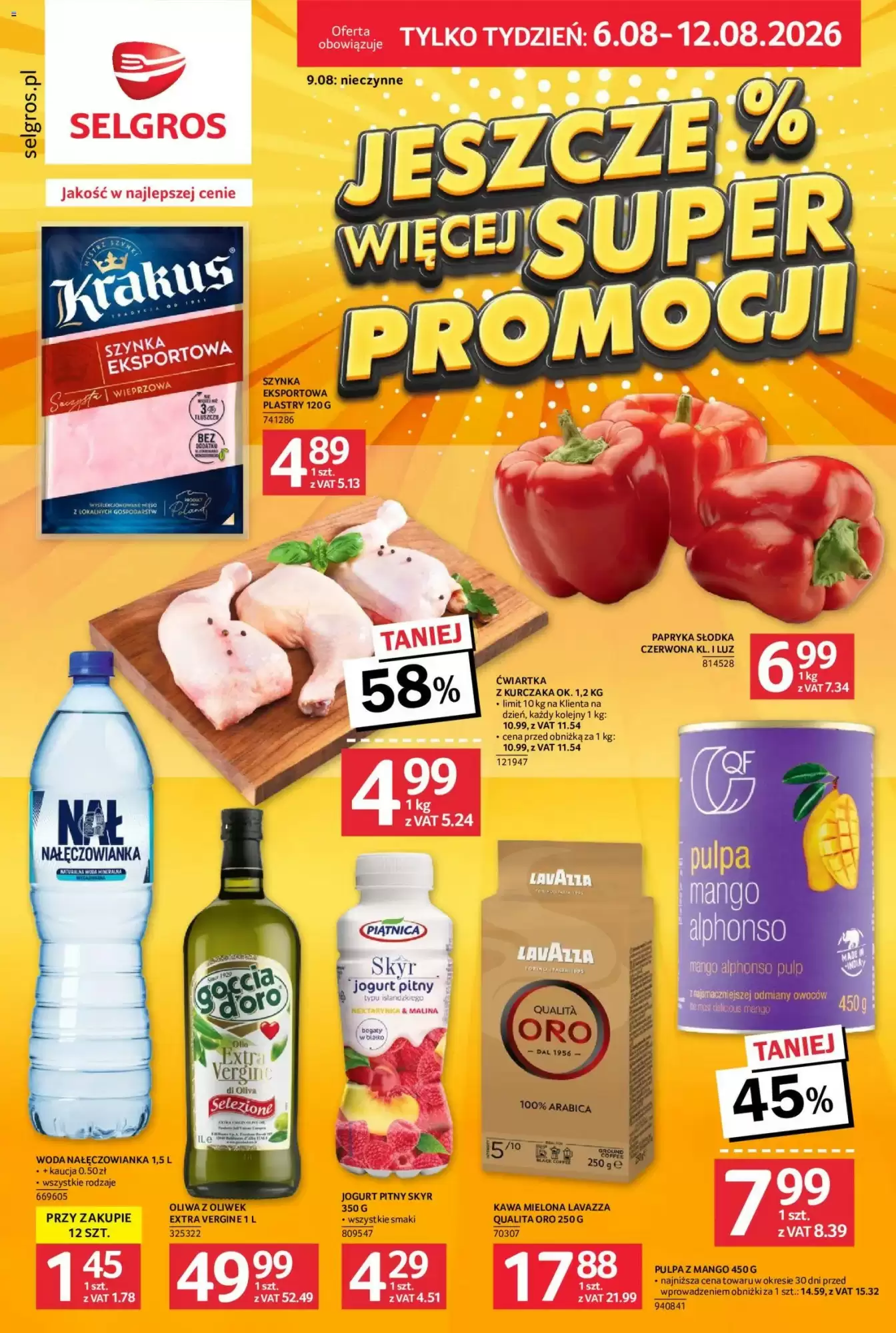 Selgros Gazetka 06.08.2026 - 12.08.2026