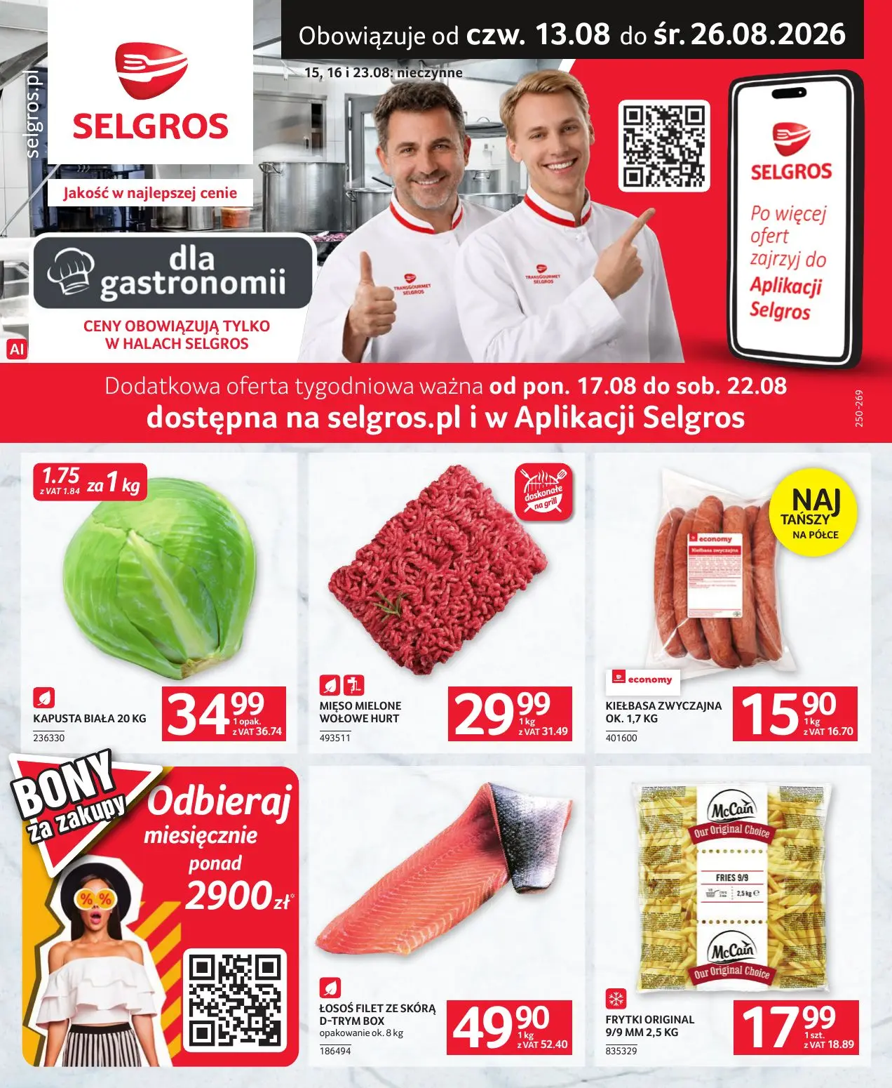 Selgros Gazetka 13.08.2026 - 26.08.2026