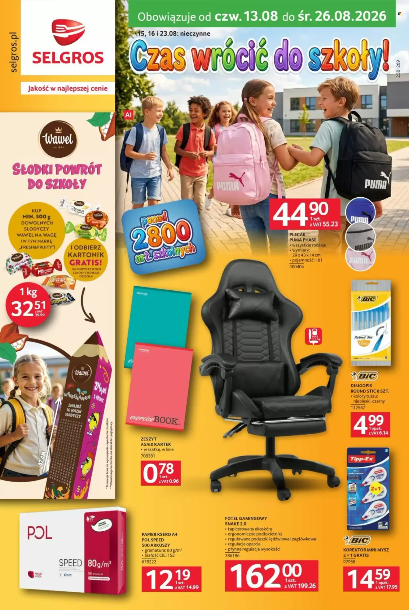 Selgros Gazetka 13.08.2026 - 26.08.2026