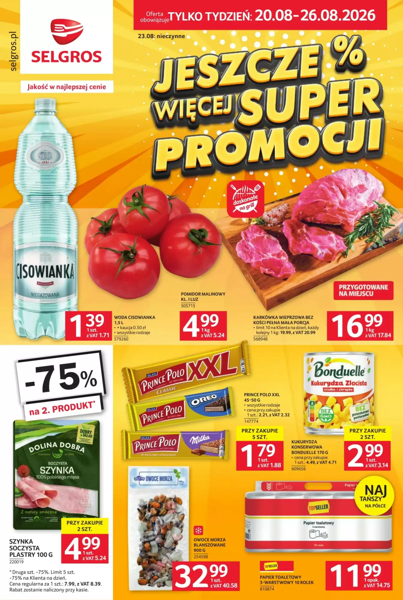 Selgros Gazetka 20.08.2026 - 26.08.2026