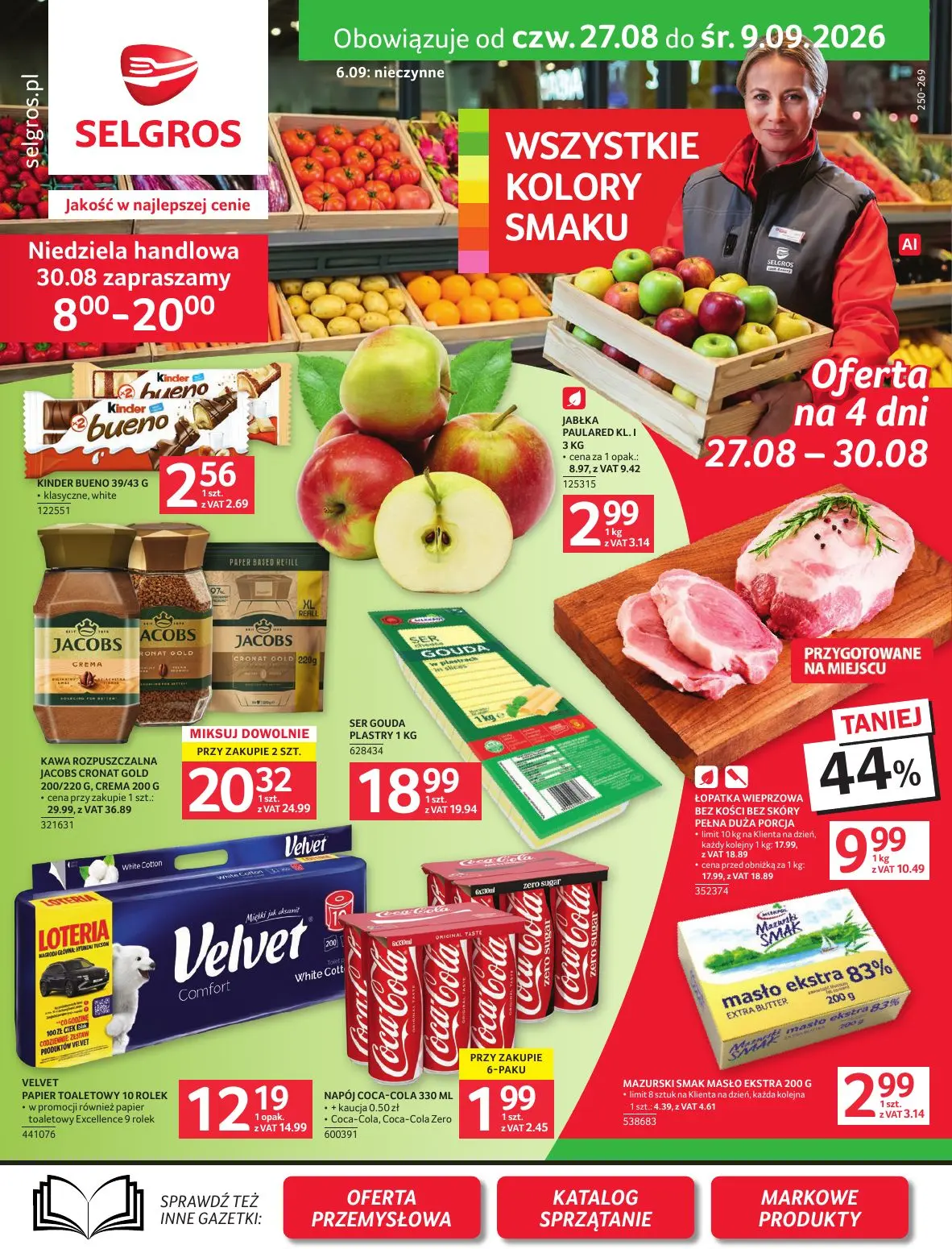 Selgros Gazetka 27.08.2026 - 09.09.2026