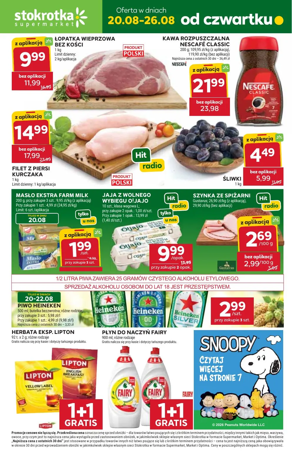 Stokrotka Supermarket Gazetka 20.08.2026 - 26.08.2026