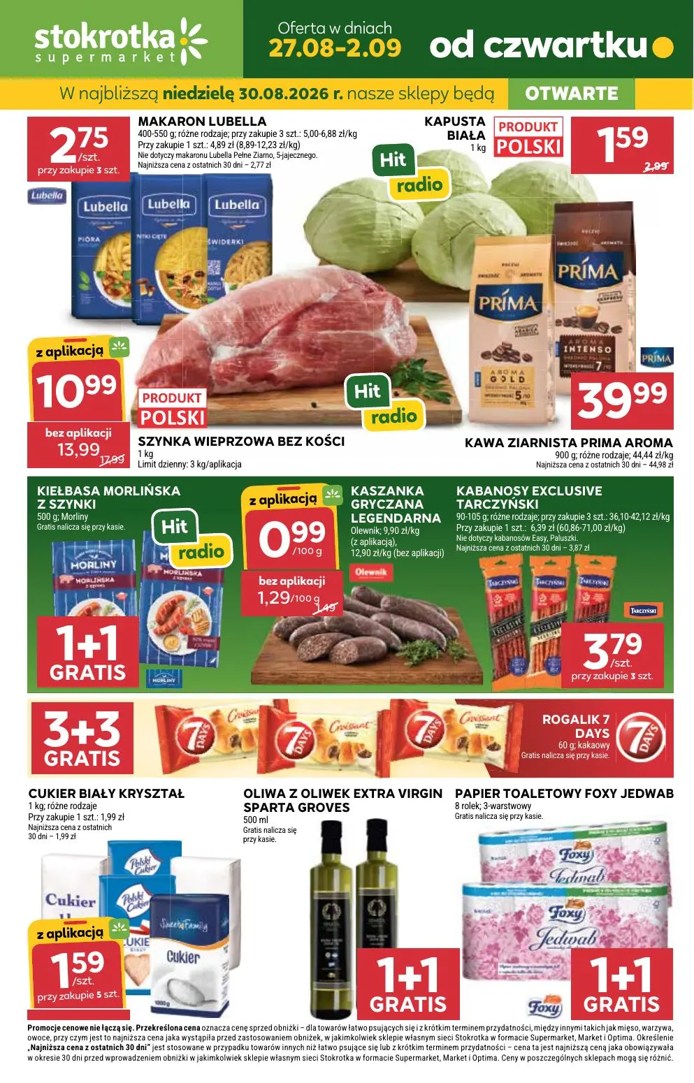 Stokrotka Supermarket Gazetka 27.08.2026 - 02.09.2026