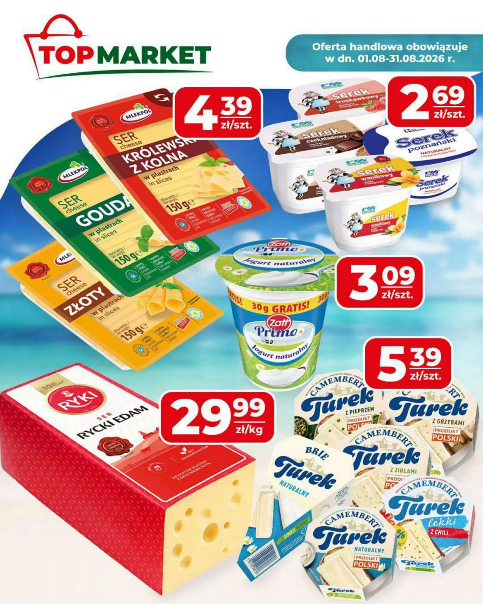 Top Market Gazetka 10.08.2026 - 31.08.2026