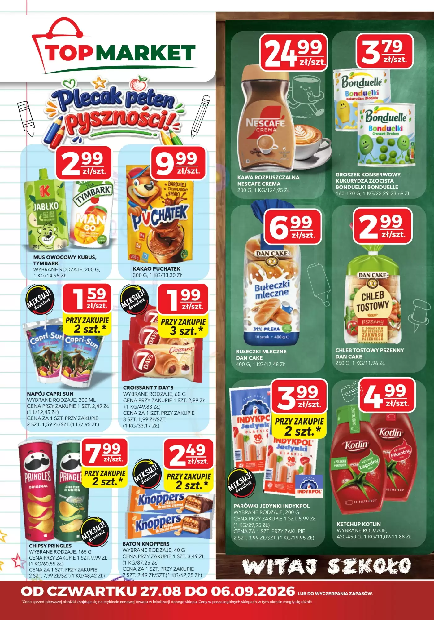 Top Market Gazetka 27.08.2026 - 06.09.2026
