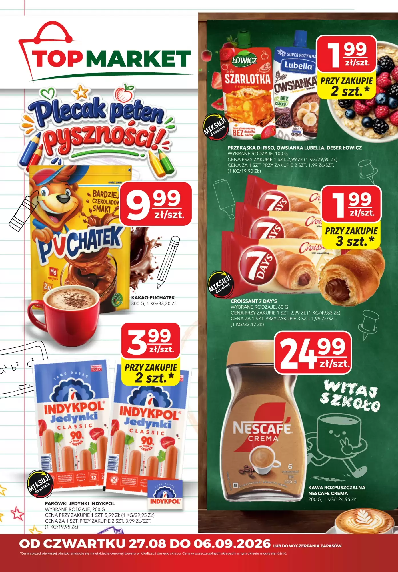 Top Market Gazetka 27.08.2026 - 06.09.2026