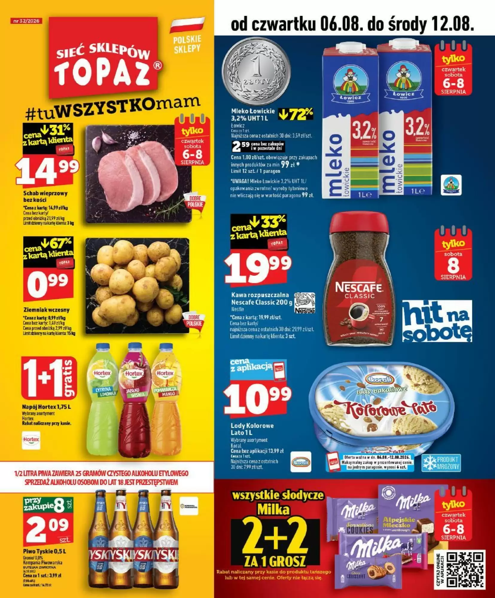 Topaz Gazetka 06.08.2026 - 12.08.2026
