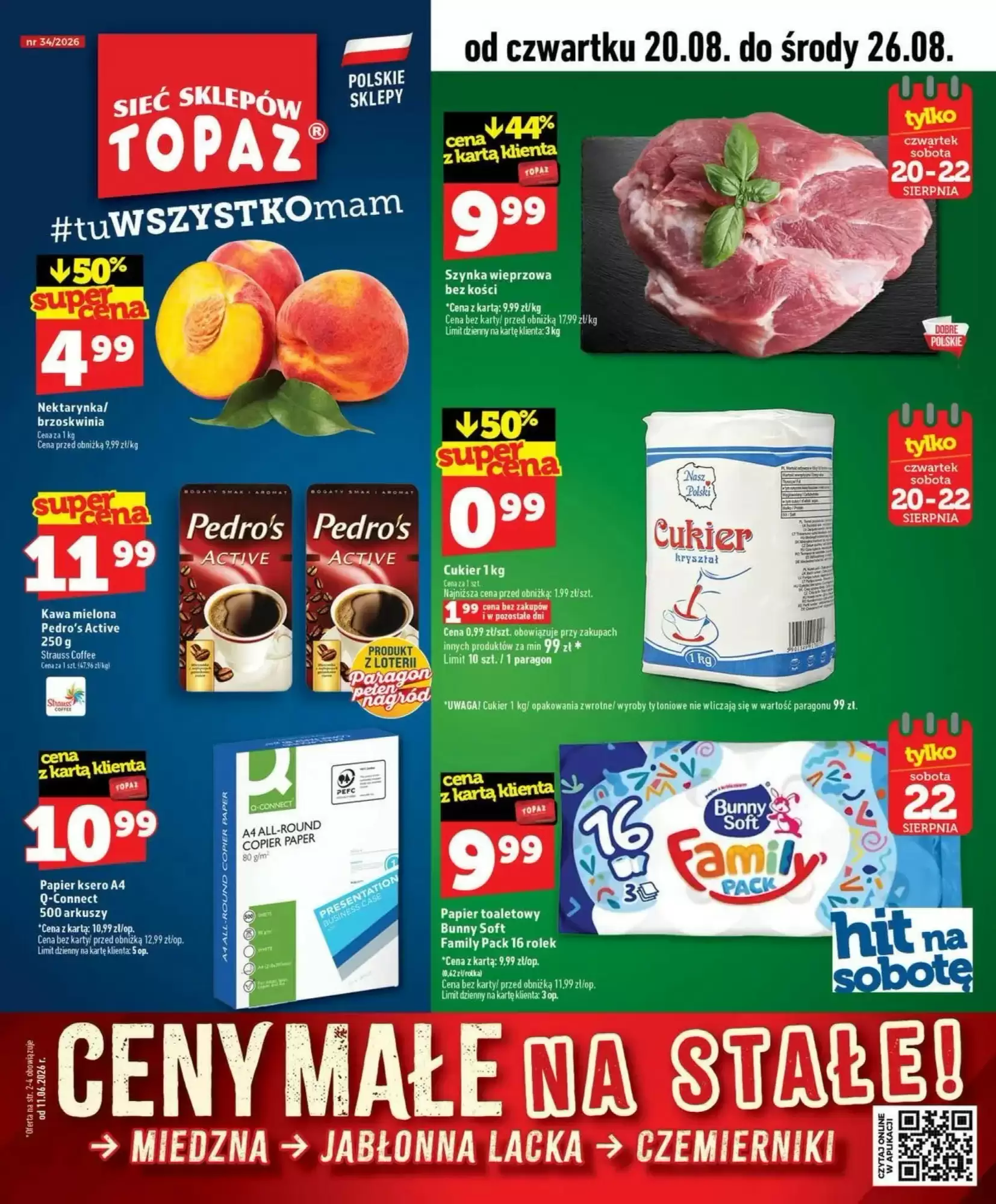 Topaz Gazetka 20.08.2026 - 26.08.2026