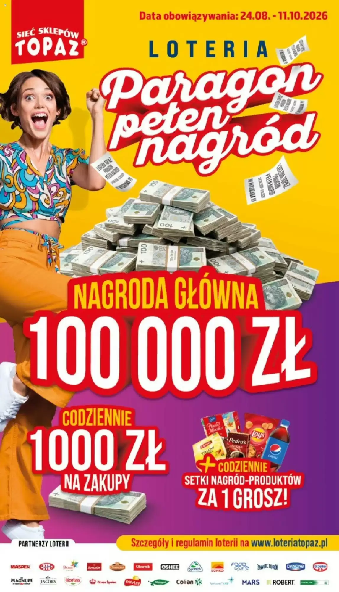 Topaz Gazetka 24.08.2026 - 11.10.2026