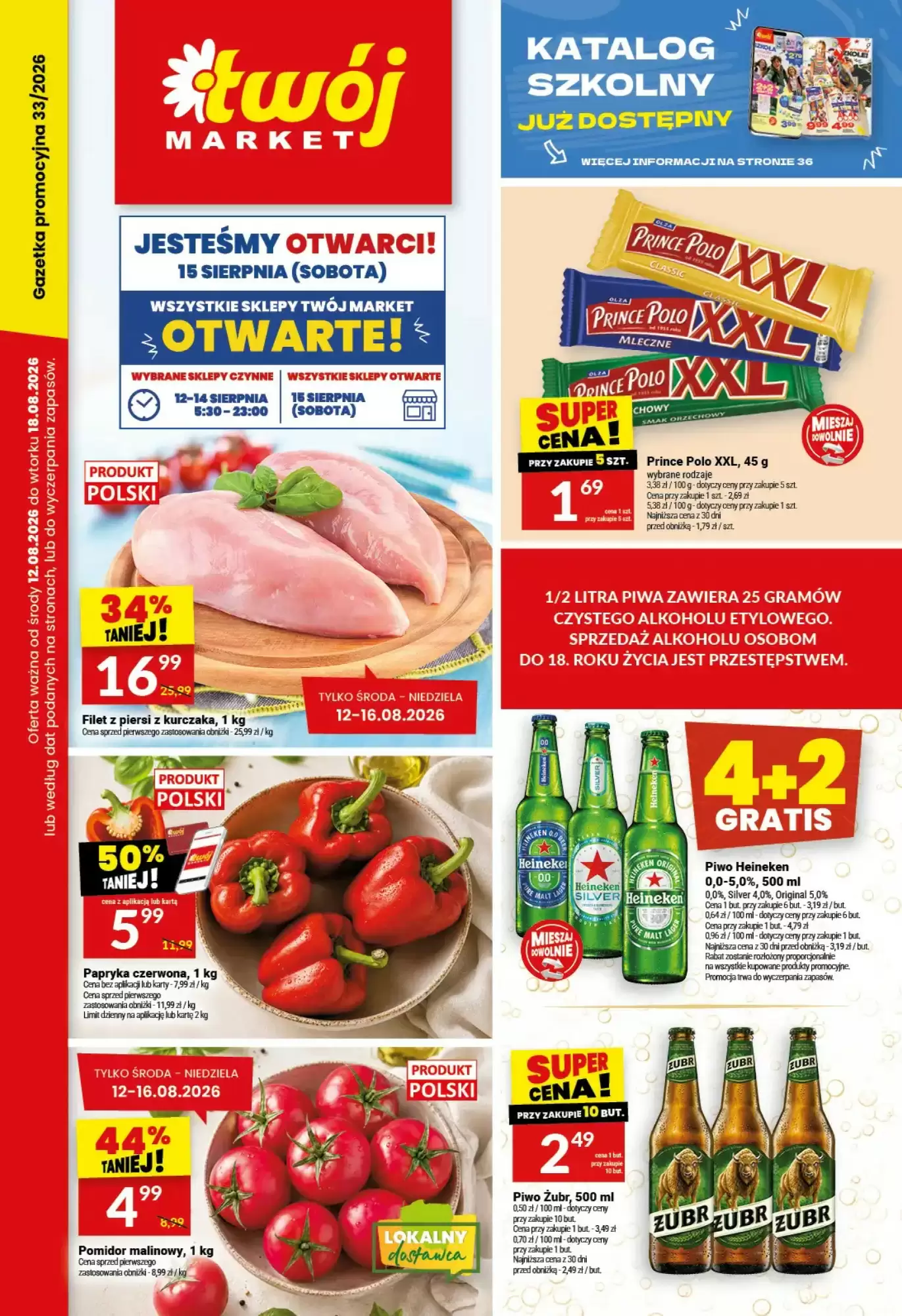 Twój Market Gazetka 12.08.2026 - 18.08.2026