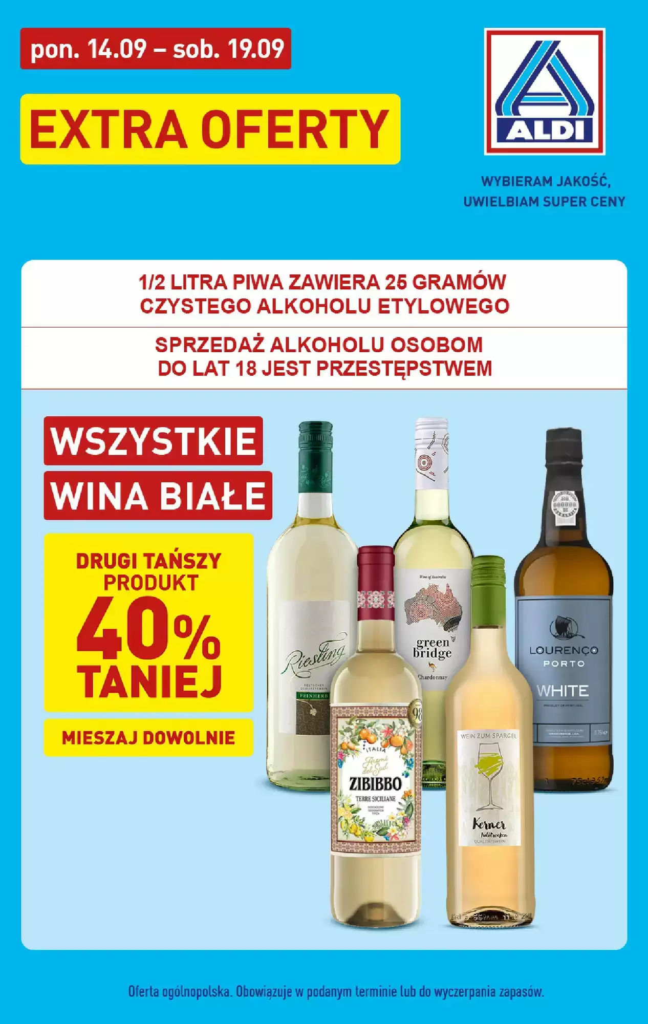 ALDI Gazetka 14.09.2026 - 19.09.2026