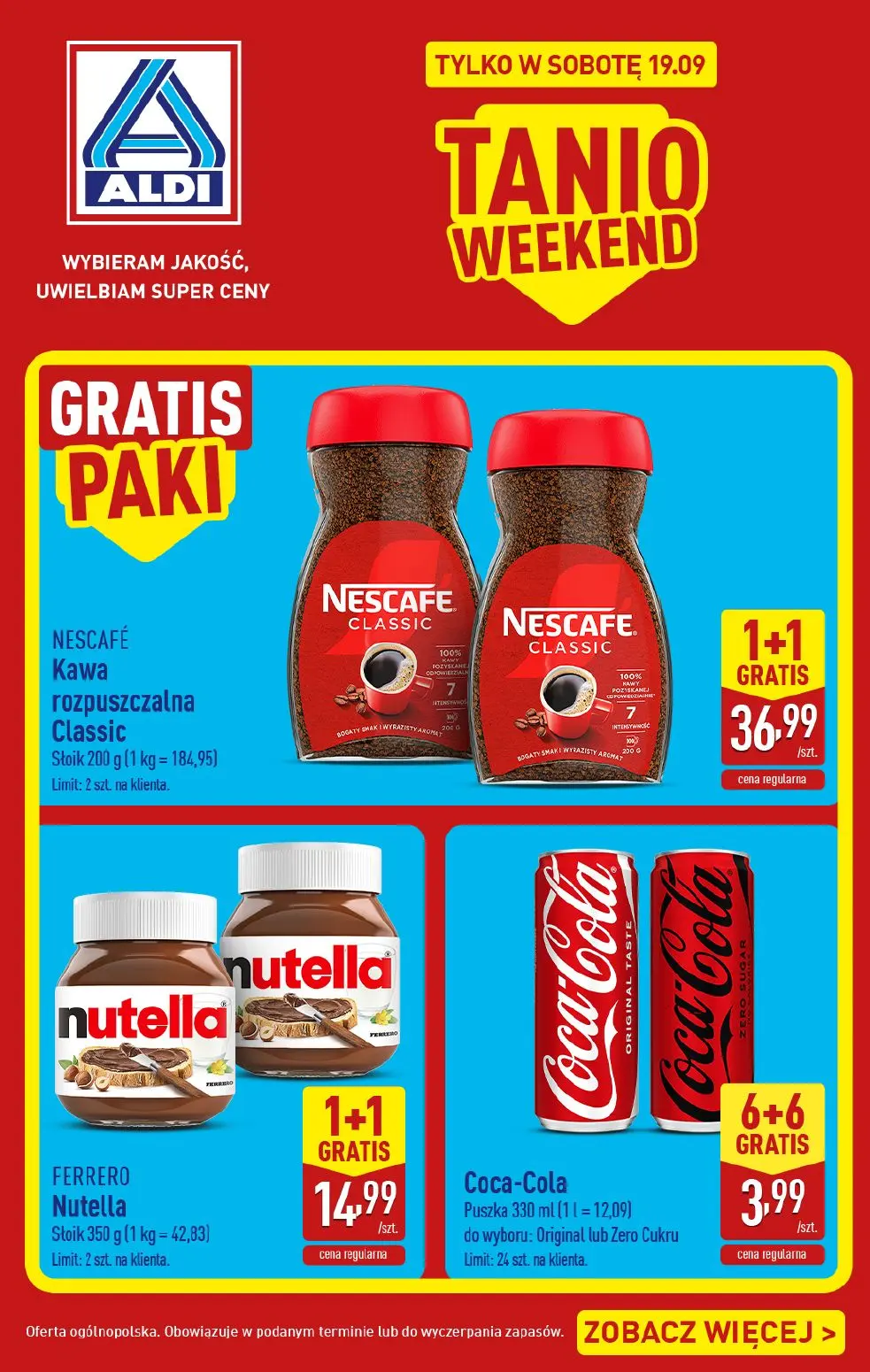 ALDI Gazetka 19.09.2026 - 19.09.2026